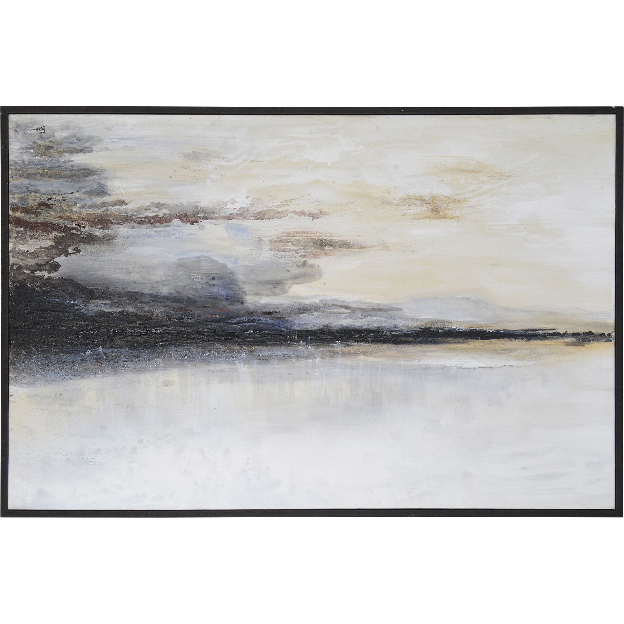 Warran Black/Multiple Canvas Art