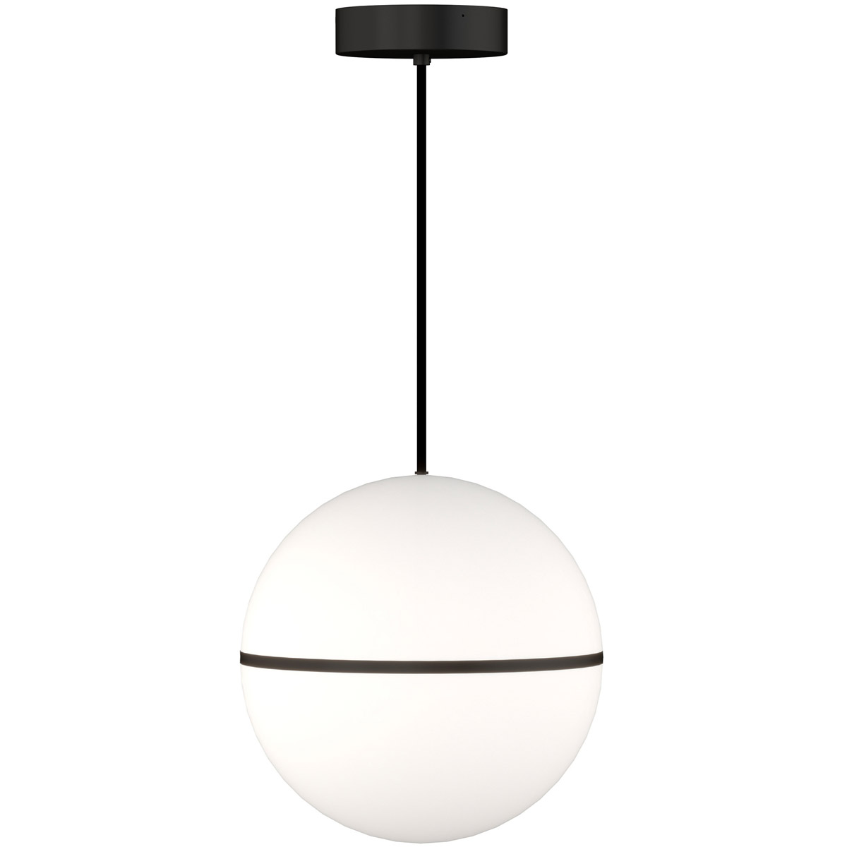 Sean Lavin Hanea Grande LED 13.7 inch Nightshade Black Pendant Ceiling Light, Integrated LED