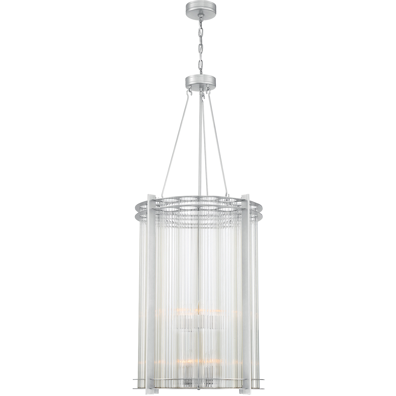 Regis 12 Light 23.63 inch Polished Nickel Foyer Chandelier Ceiling Light