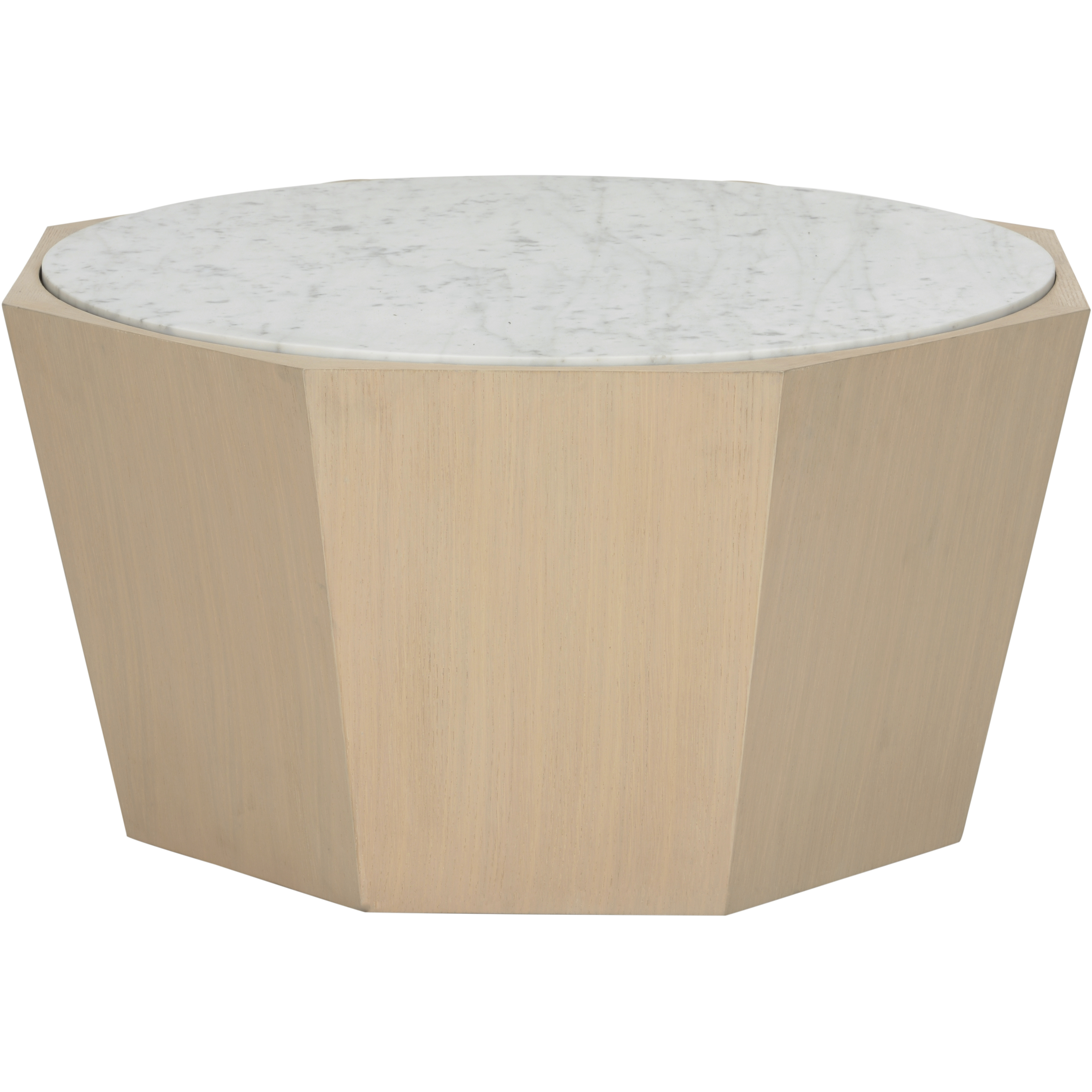 Laurence 34.5 X 17.5 inch White/Cream Coffee Table