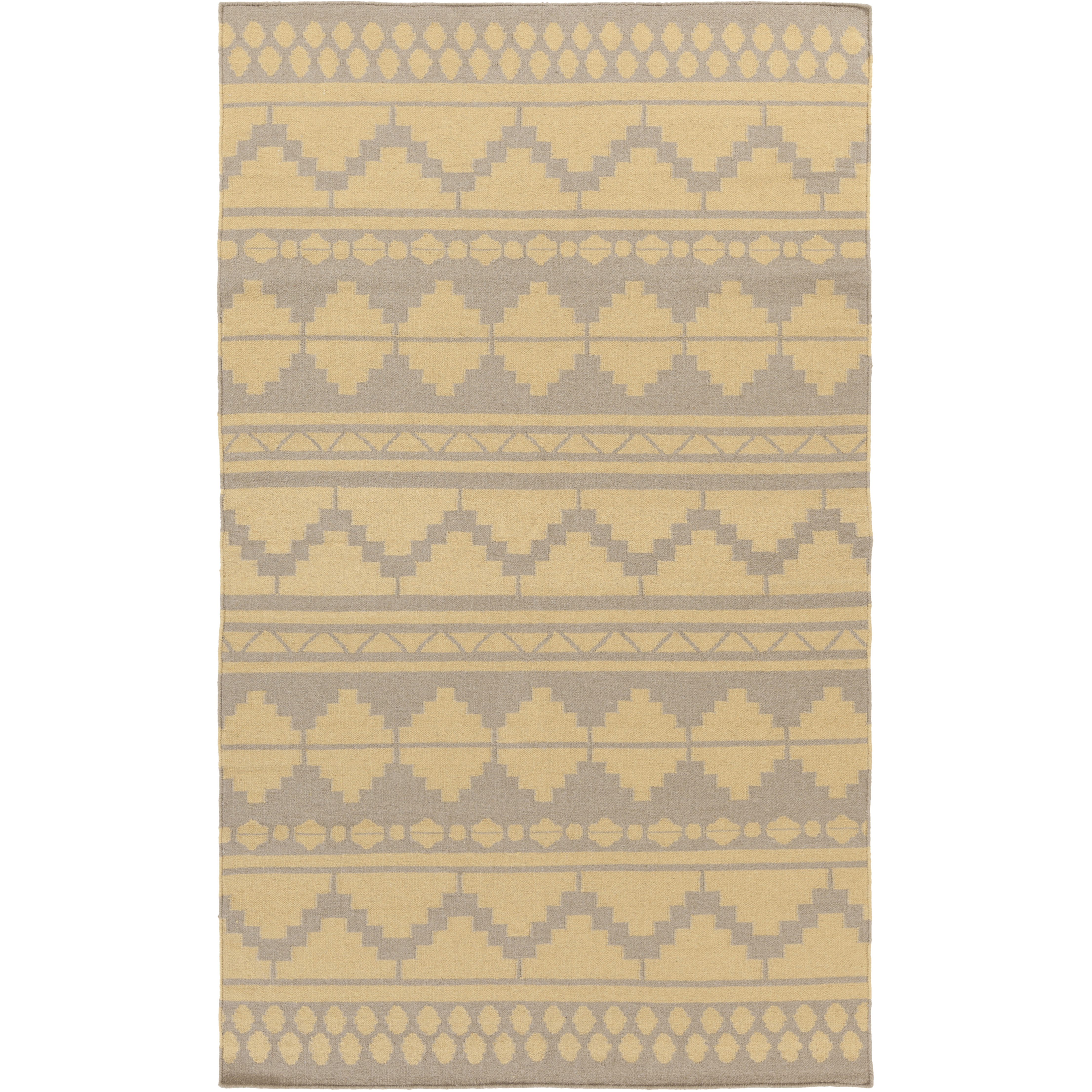 Frontier 66 X 42 inch Wheat, Taupe Rug