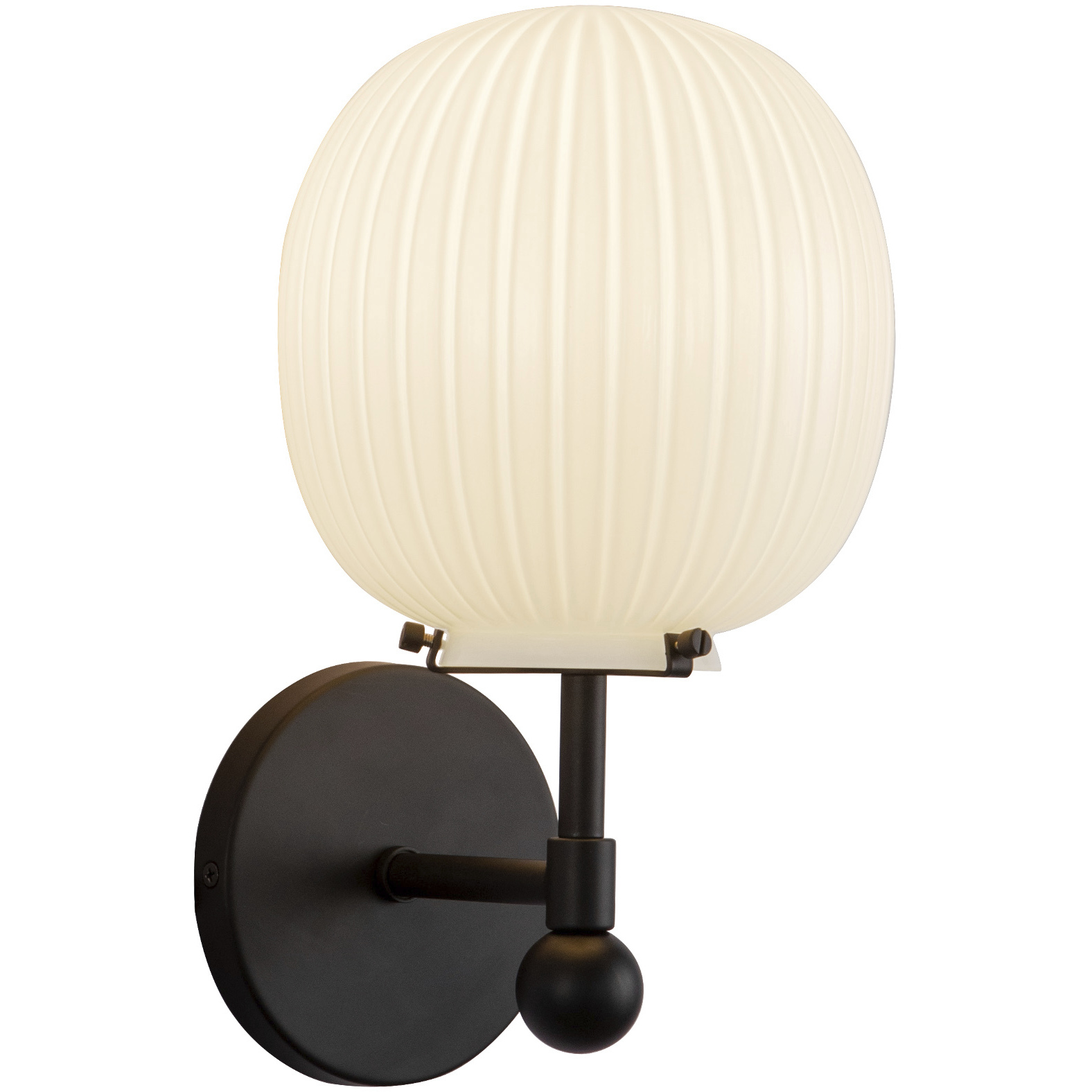 Alora Mood Cherise 1 Light 6.75 inch Matte Black Wall/Vanity Light Wall Light
