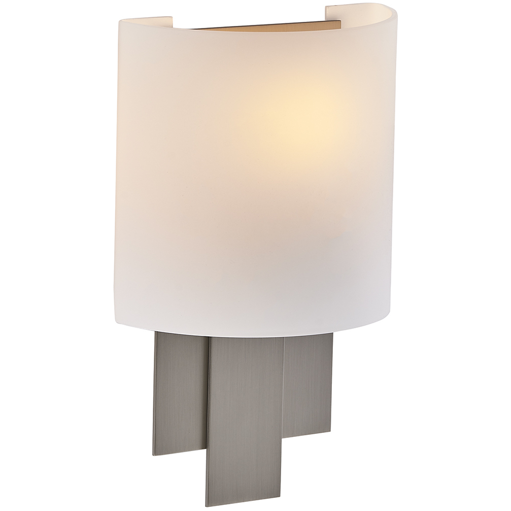 Espille 1 Light 7.5 inch Satin Nickel ADA Wall Sconce Wall Light
