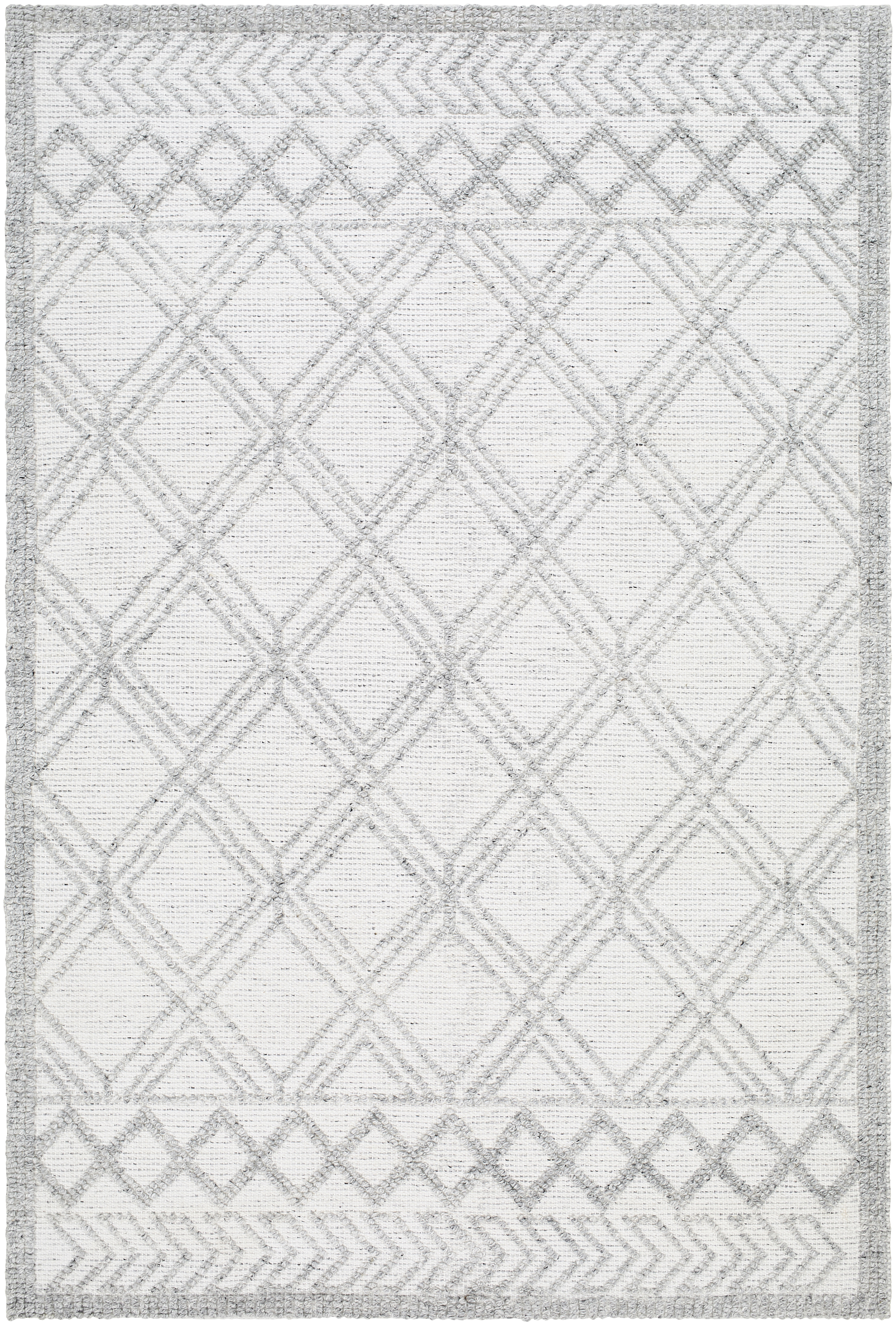 Napoli 144 X 108 inch White Rug, Rectangle