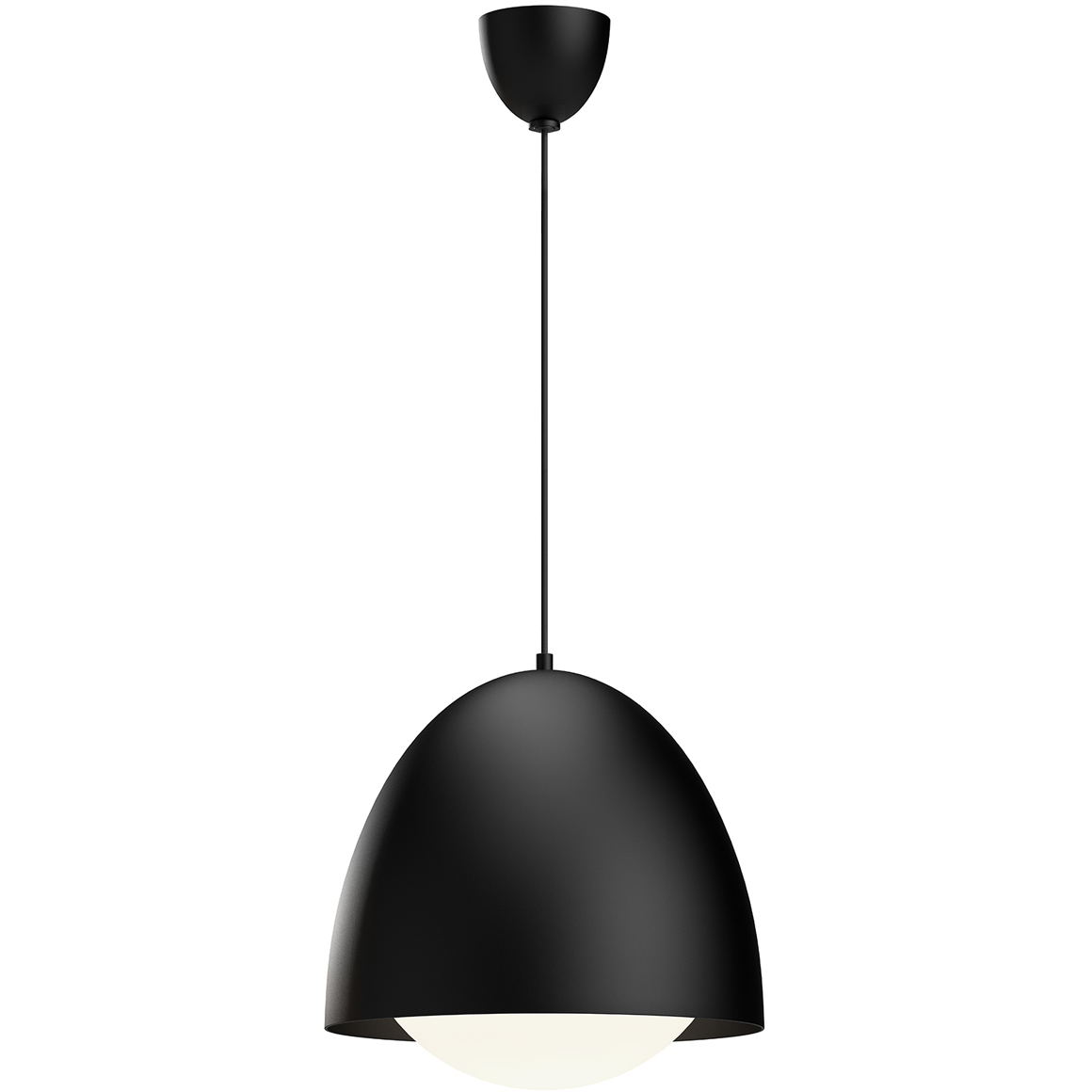 Alora Mood Kenji 1 Light 16 inch Matte Black Pendant Ceiling Light