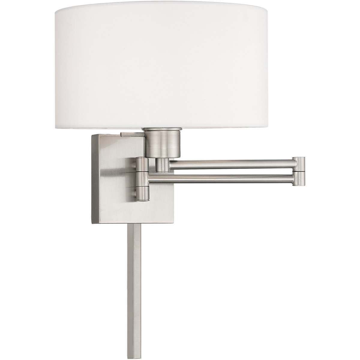 Allison 24 inch 100.00 watt Brushed Nickel Swing Arm Wall Lamp Wall Light