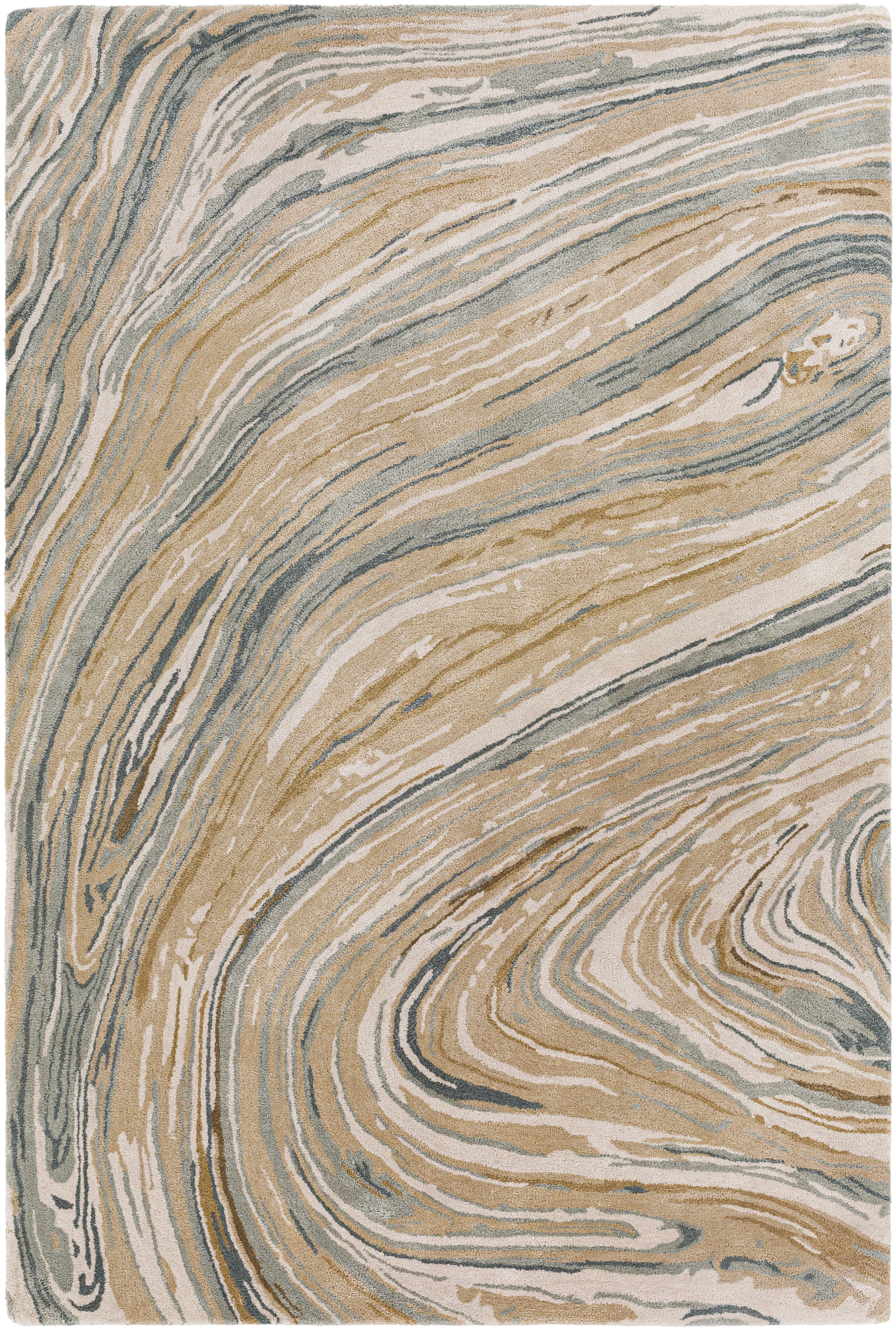 Kavita 36 X 24 inch Tan Rug in 2 x 3, Rectangle
