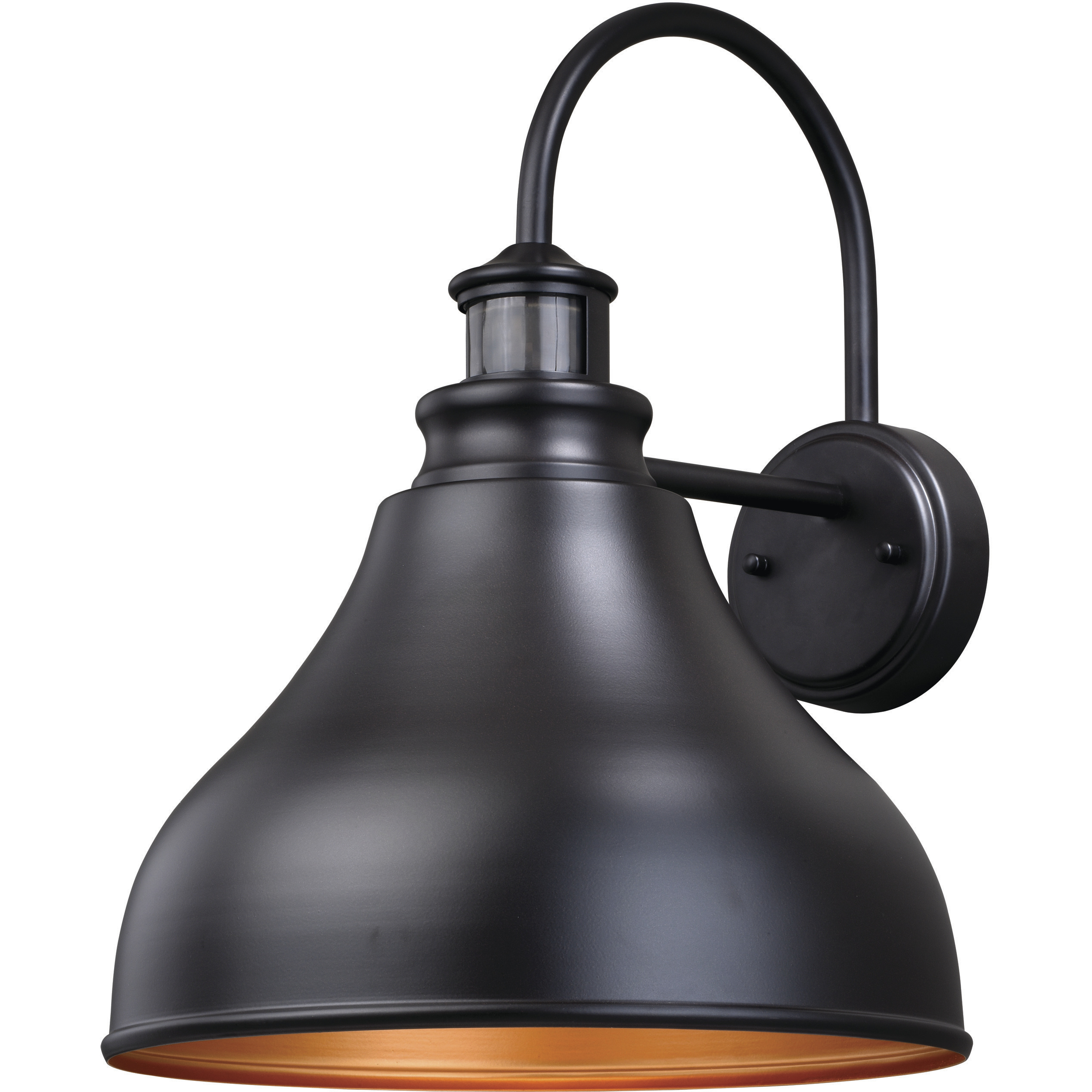 Delano Oil Burnished Bronze and Light Gold Outdoor Motion Sensor