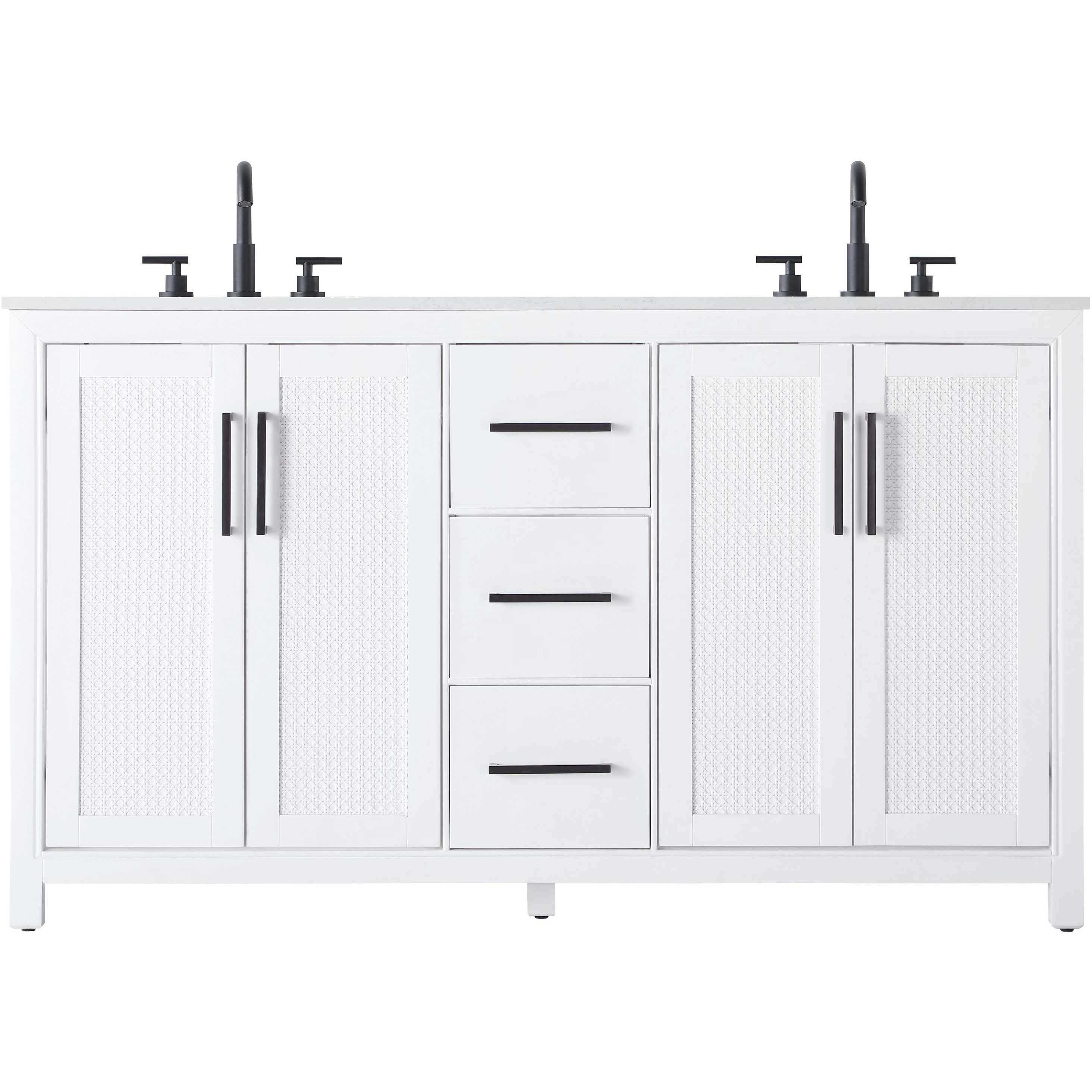 Alina 60 X 34 inch White Bathroom Vanity Cabinet