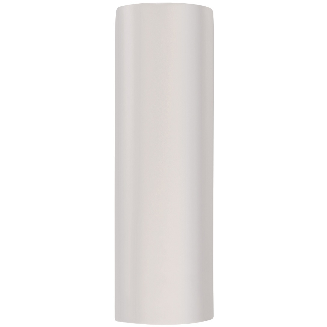 Ambiance LED 17 inch Gloss White Outdoor Wall Sconce in Incandescent, Gloss White/Gloss White