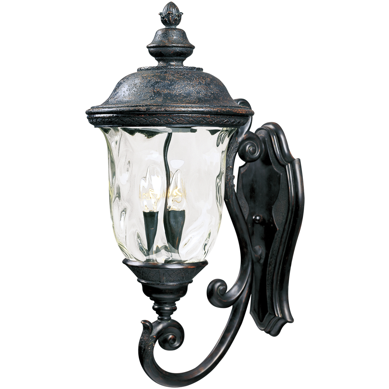 Carriage House DC 3 Light 26.5 inch Oriental Bronze Outdoor Wall Mount