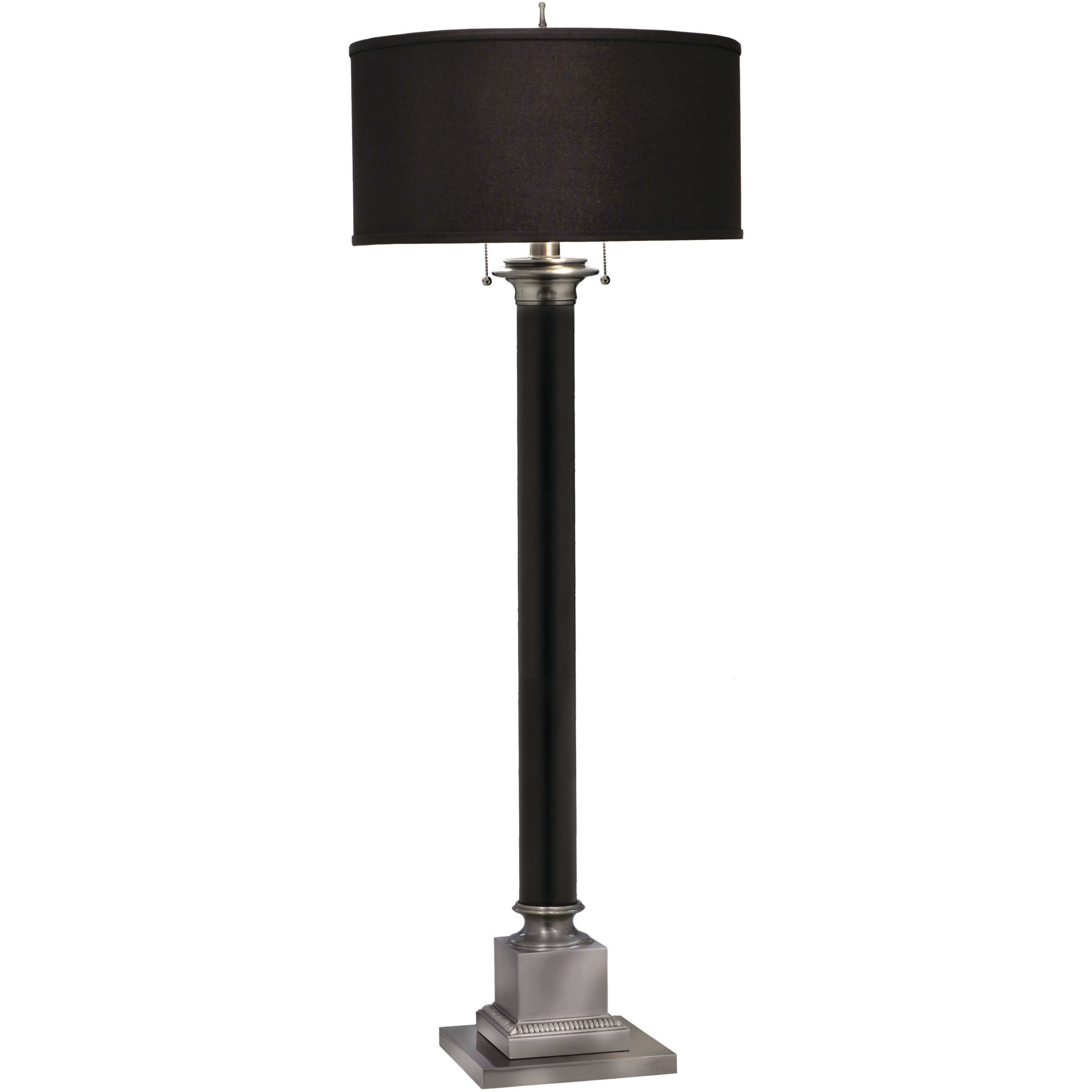 Ellie 63 inch Antique Nickel Floor Lamp Portable Light