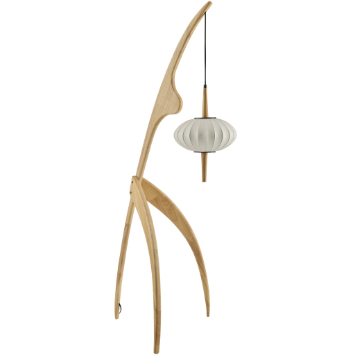 Niamey 64.9 inch 25 watt Painted Accent Floor Lamp Portable Light