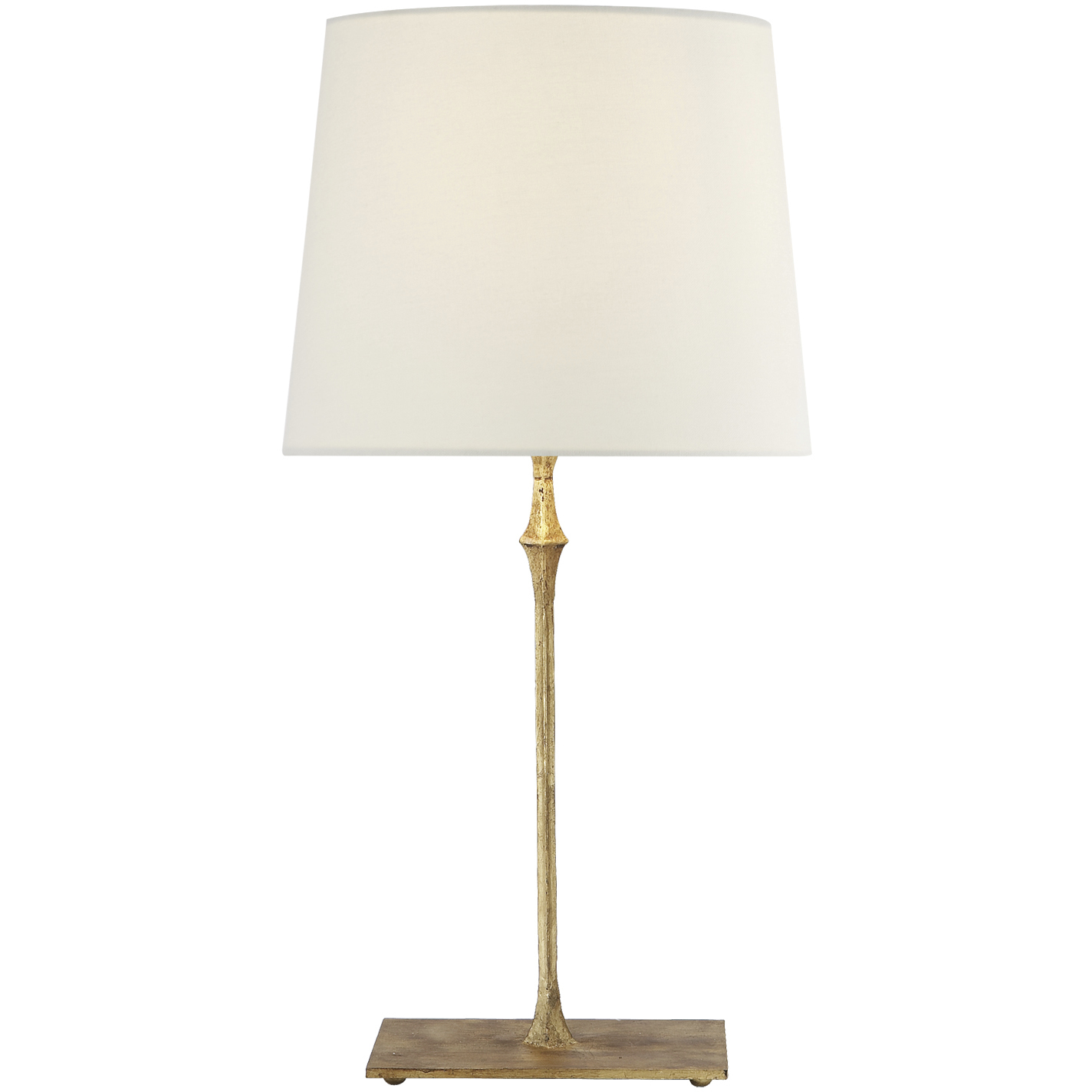 Studio VC Dauphine 23.5 inch 100 watt Gilded Iron Bedside Lamp Portable Light in Linen