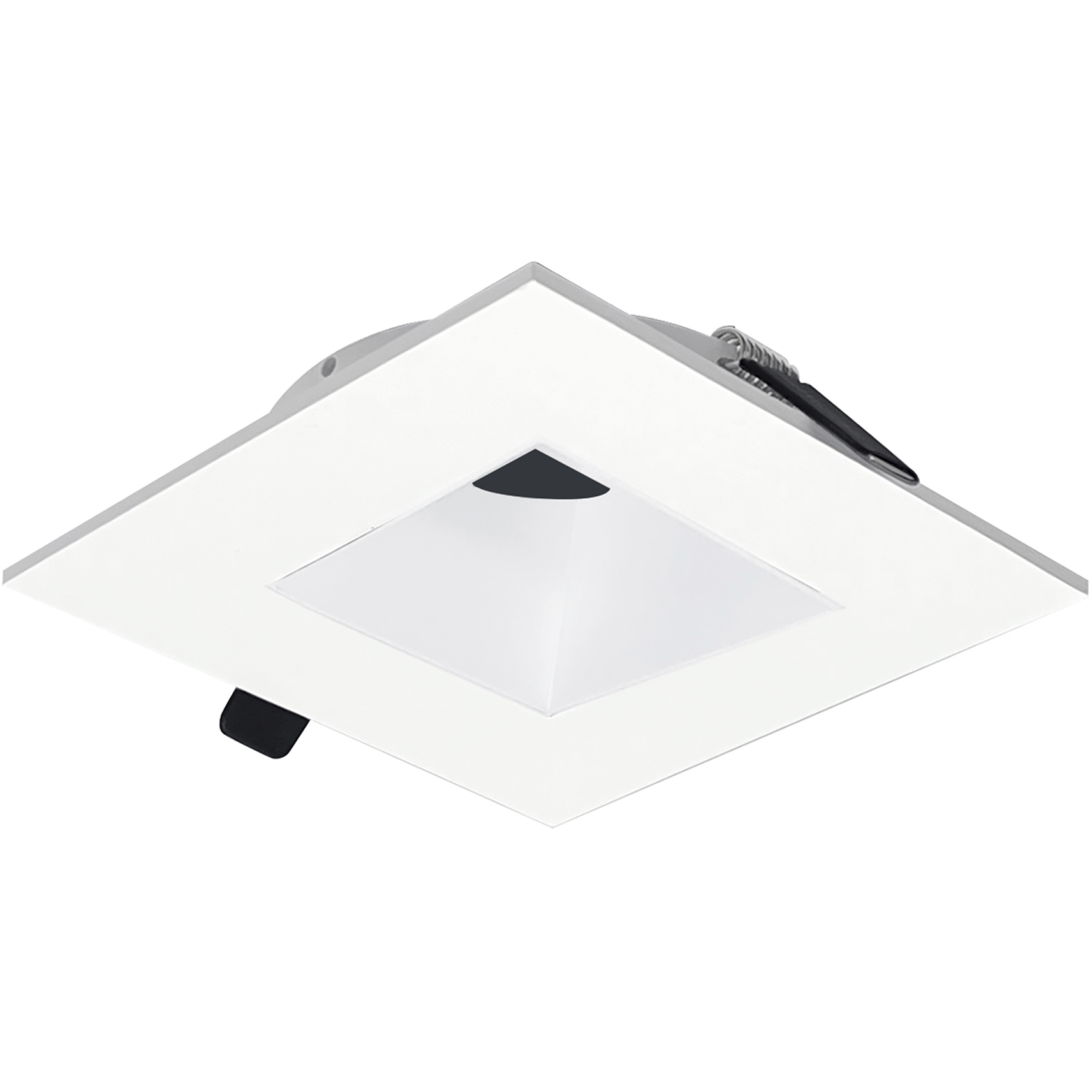 Iolite Can-Less Matte Powder White Recessed Trim