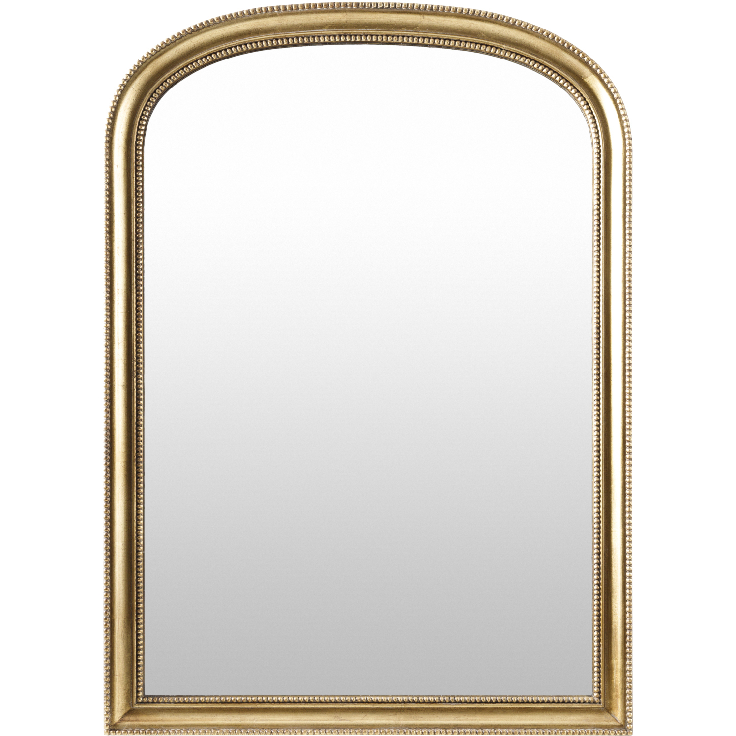 Nalanda 42 X 30 inch Gold Mantel Mirror