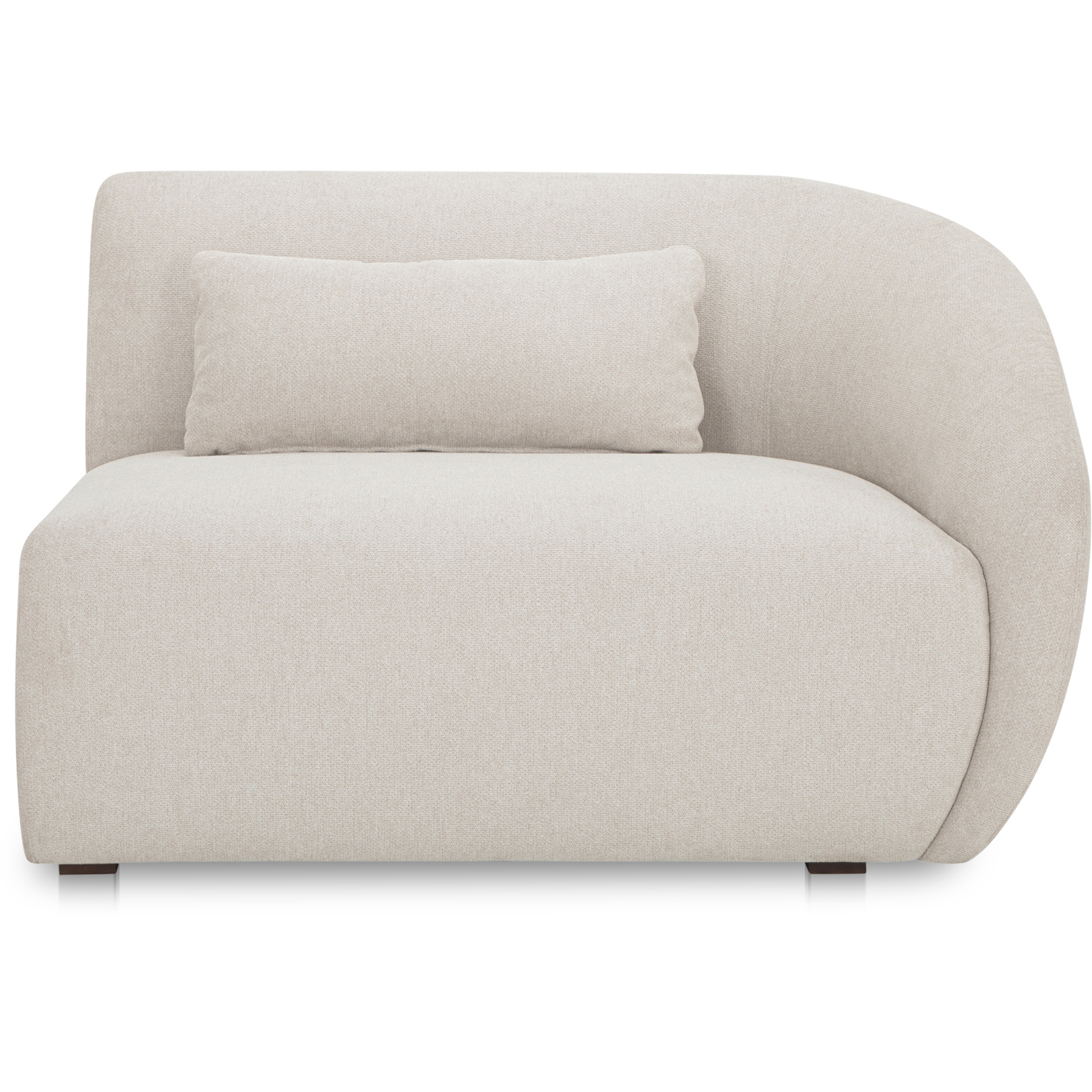 Amelia White Sofa, Right
