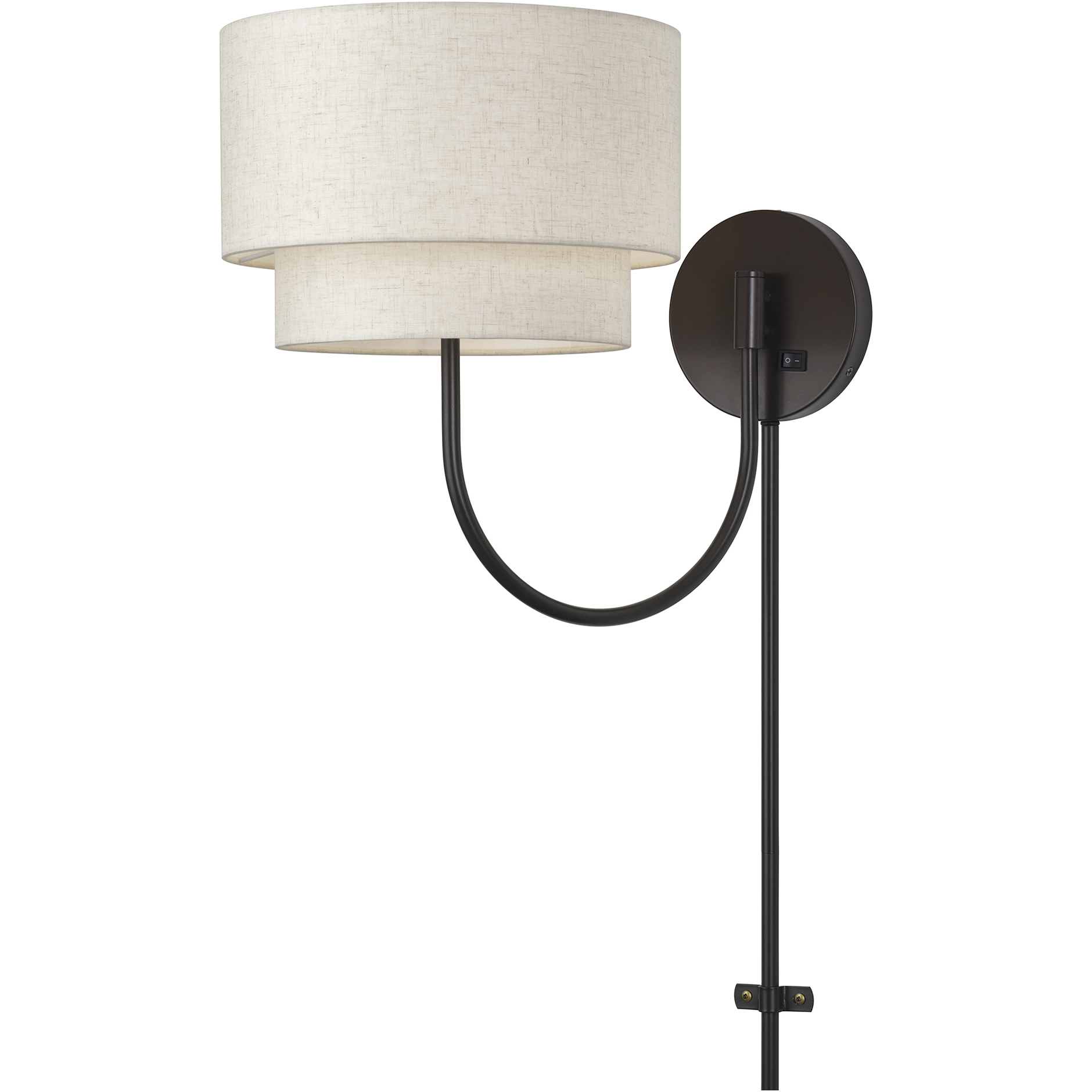 Manorwood 17.5 inch 60.00 watt English Bronze Swing Arm Wall Lamp Wall Light