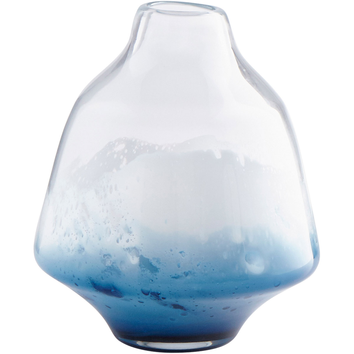 Water Dance 10 X 8.25 inch Vase, Small