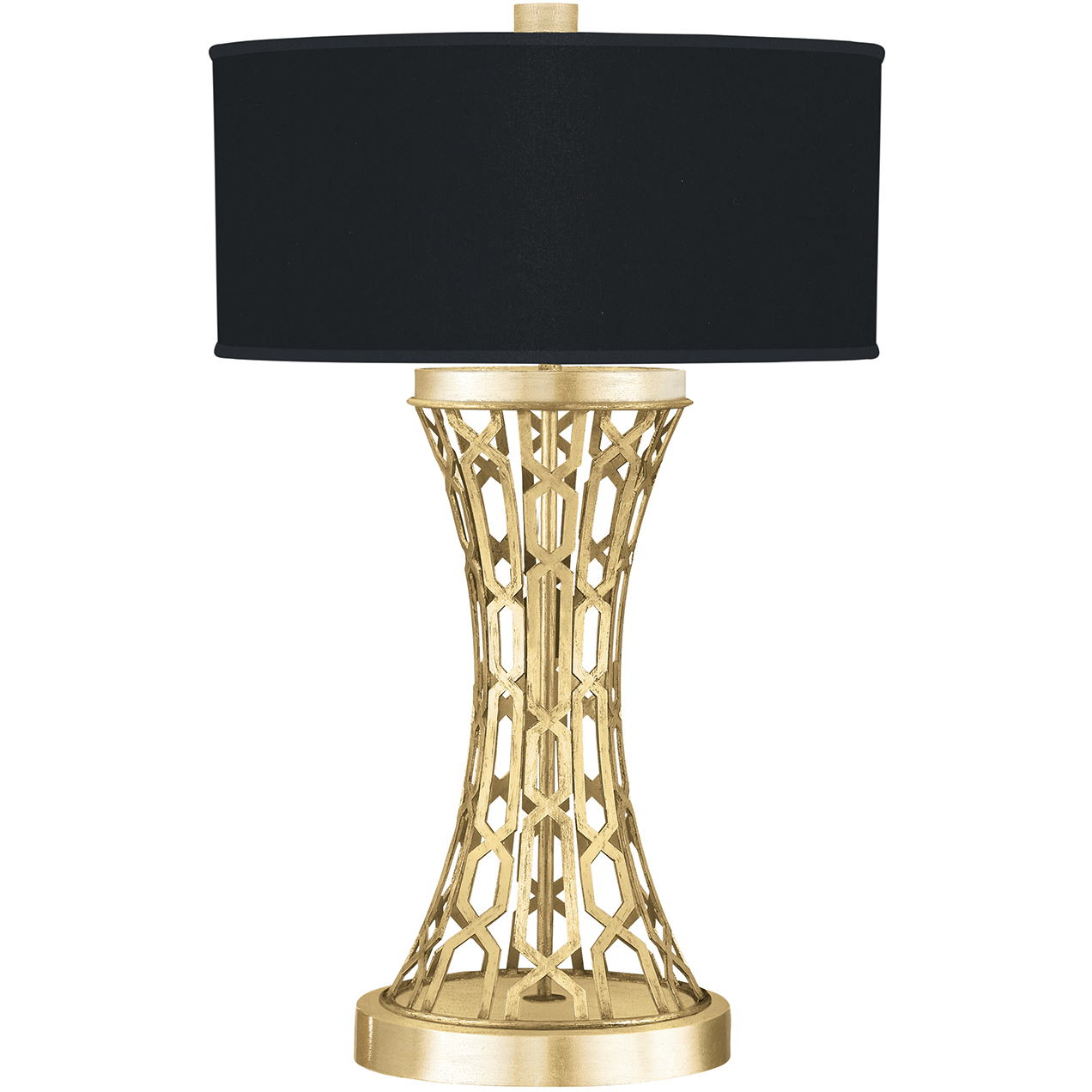 Allegretto 32 inch 150 watt Gold Table Lamp Portable Light