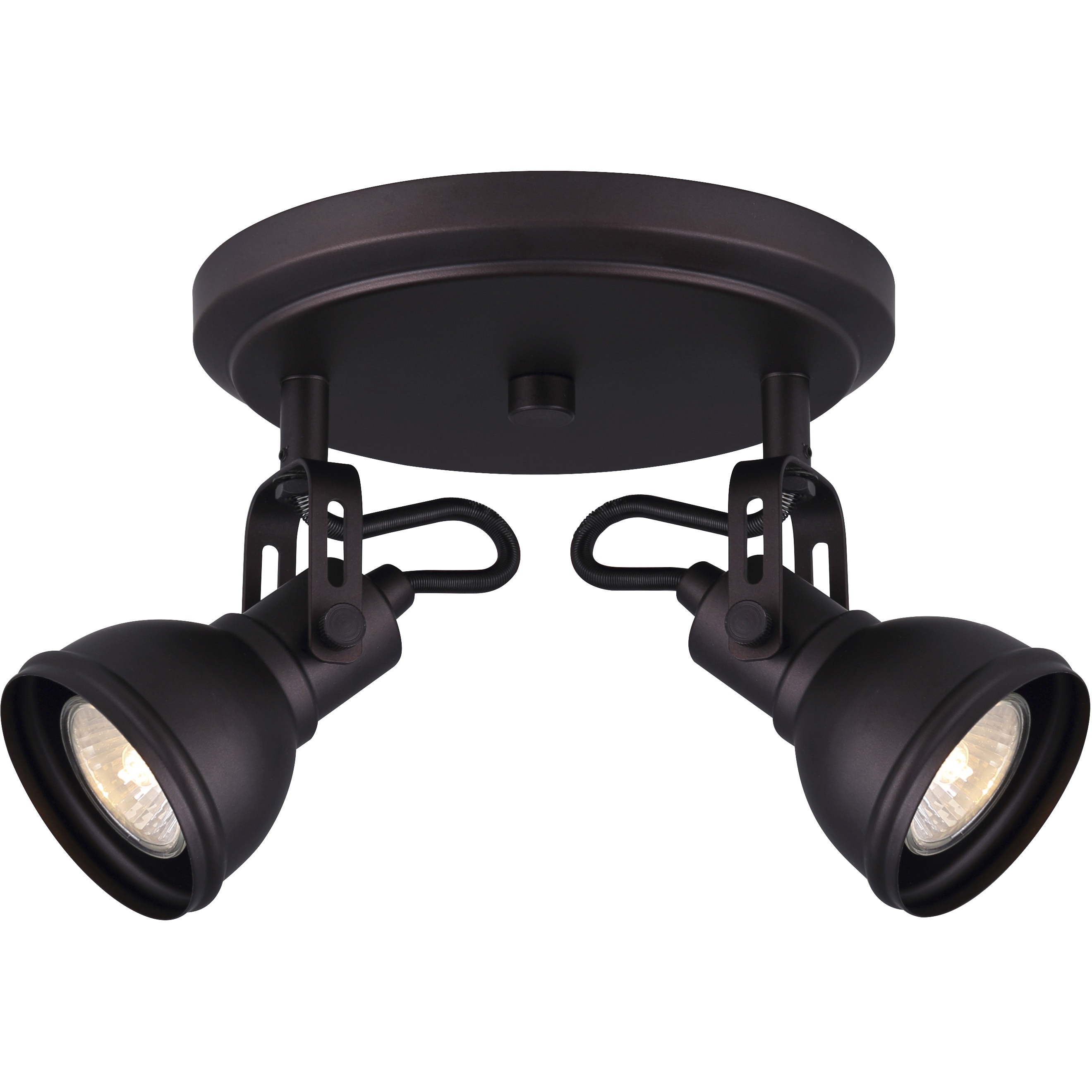 Madison 2 Light Oil Rubbed Bronze Track Ceiling Light