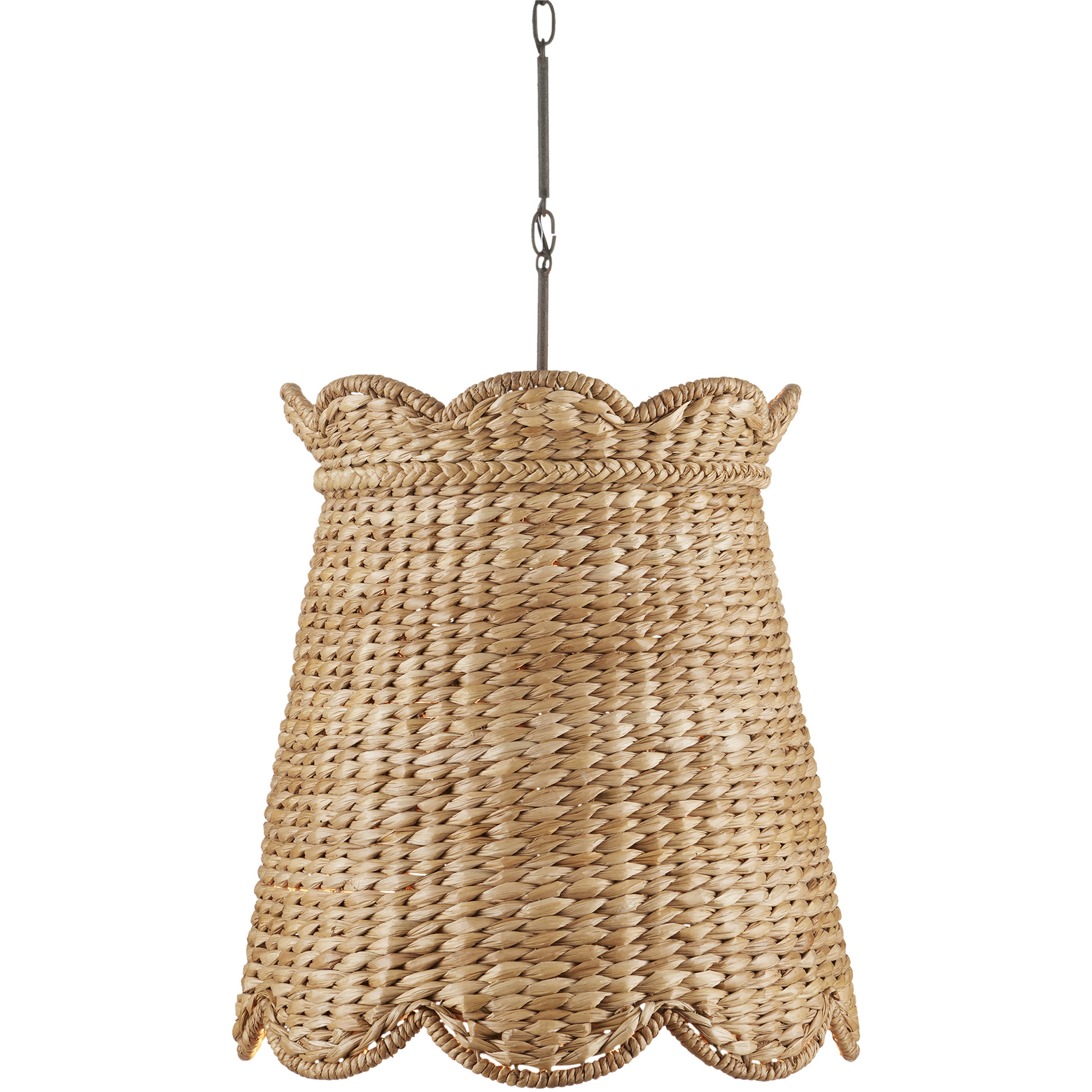 Annabelle 1 Light 20.75 inch Mole Black Pendant Ceiling Light, Medium, Suzanne Duin Collection