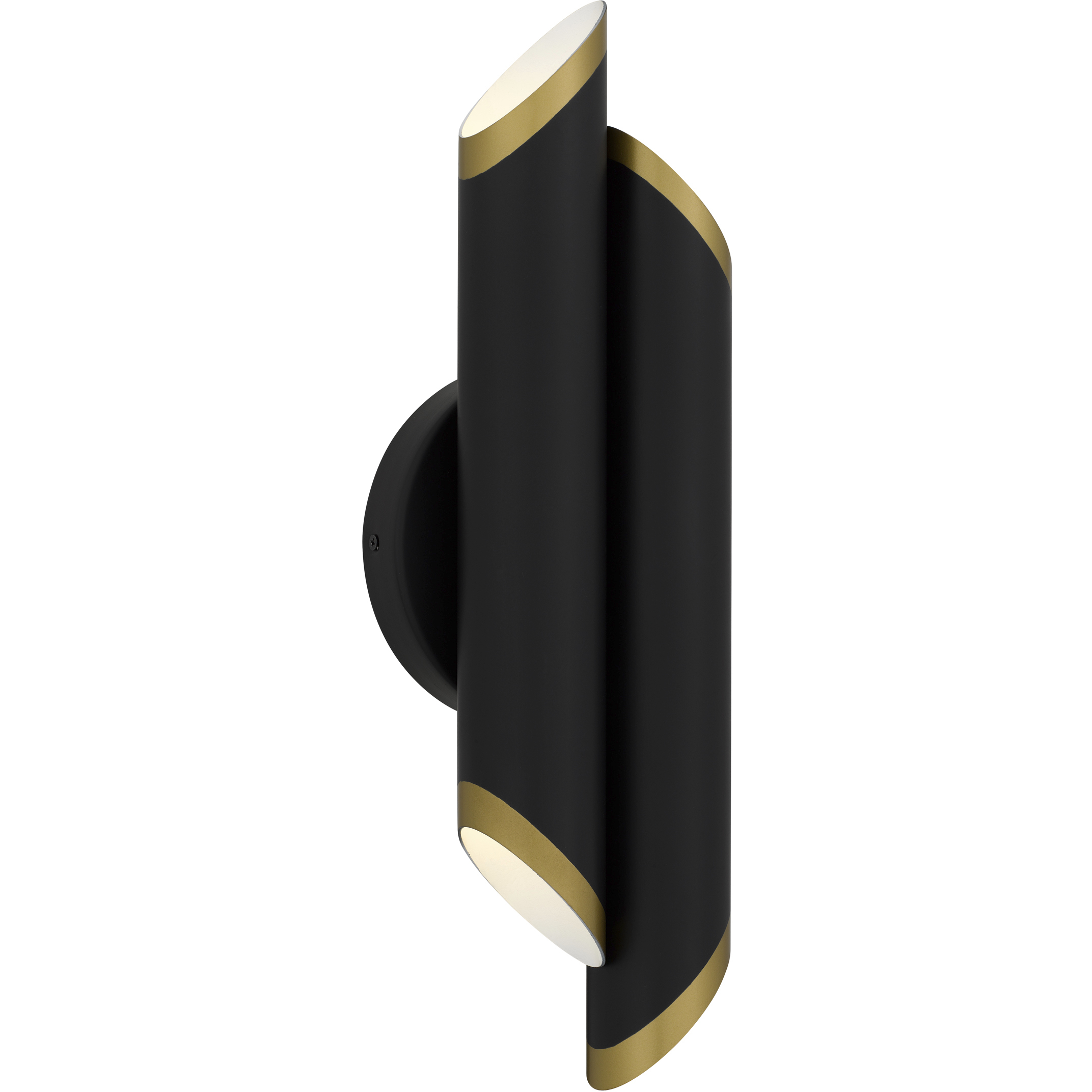 Manelis Wall Sconce Wall Light in Matte Black