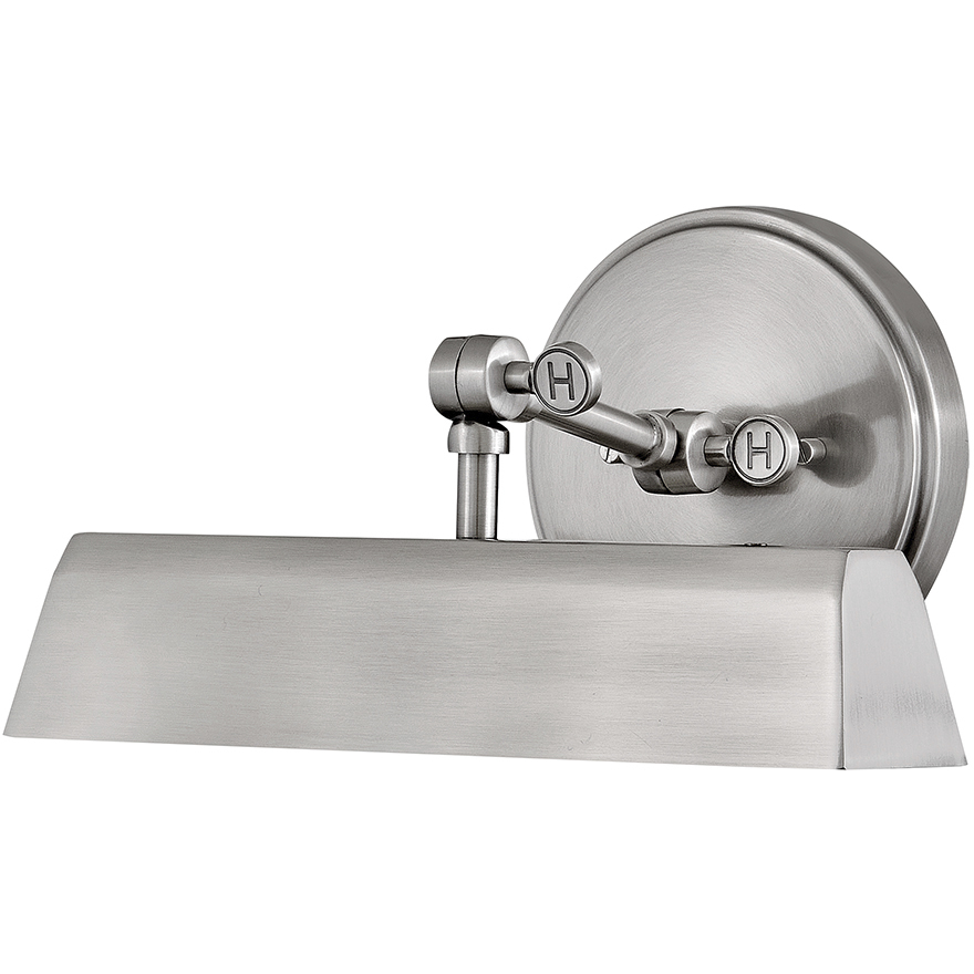 Arti 7.25 inch 10.00 watt Polished Antique Nickel Adjustable Wall Light, Small