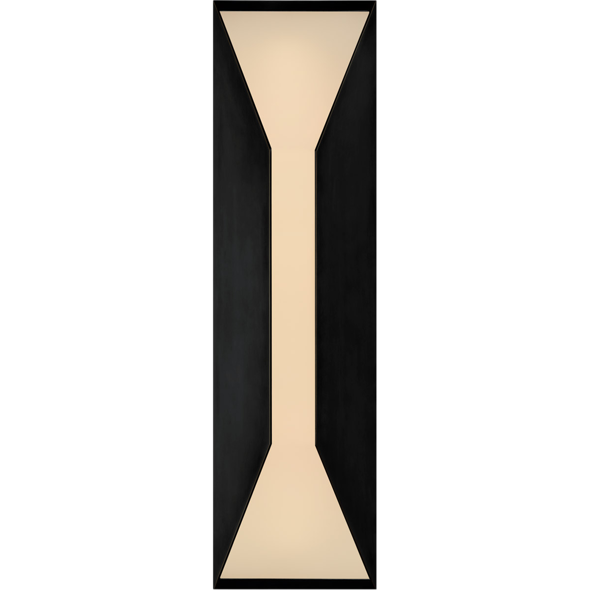 Kelly Wearstler Stretto LED 16 inch Bronze Outdoor Sconce, Medium