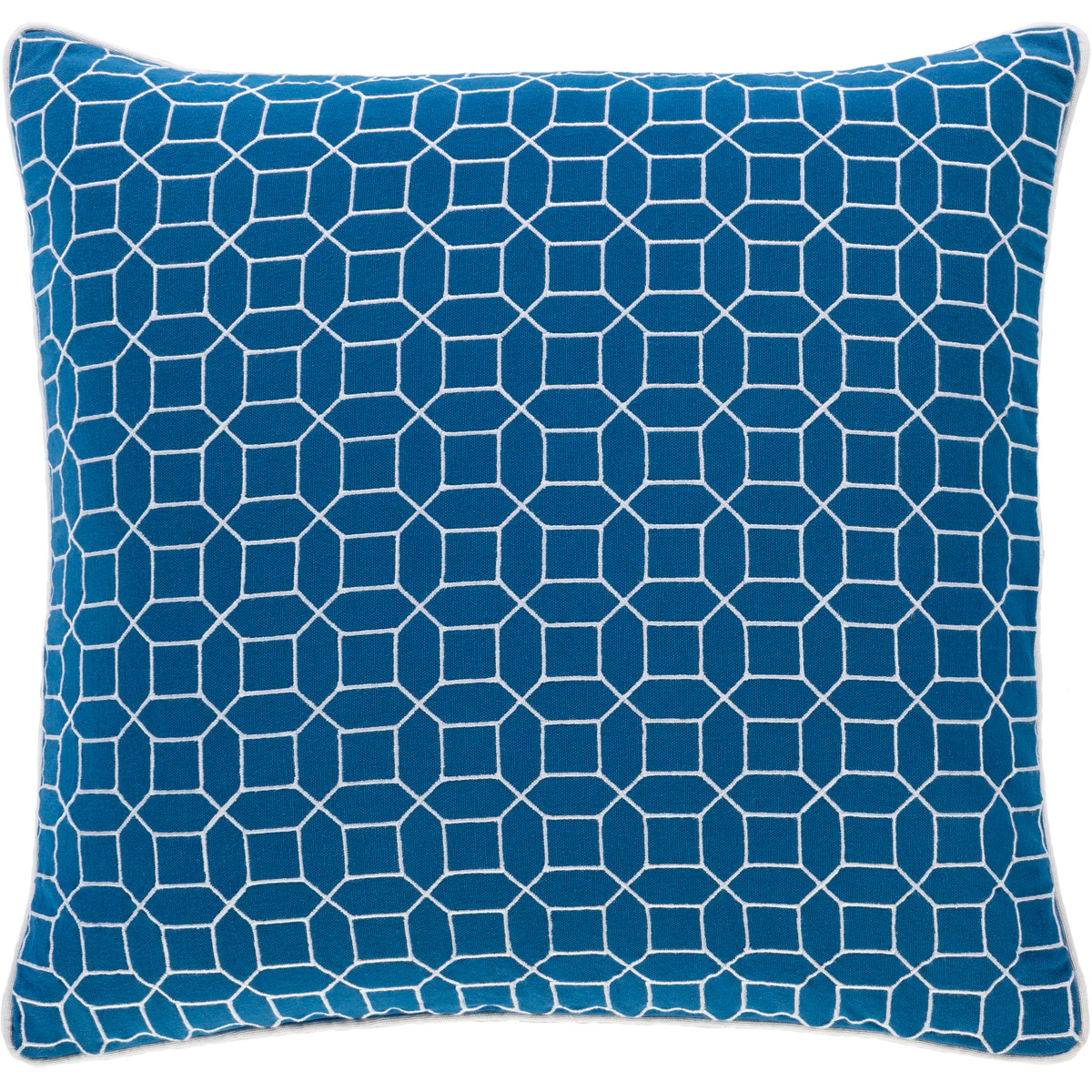Fenna 18 X 18 inch Sky Blue/White Pillow Kit, Square