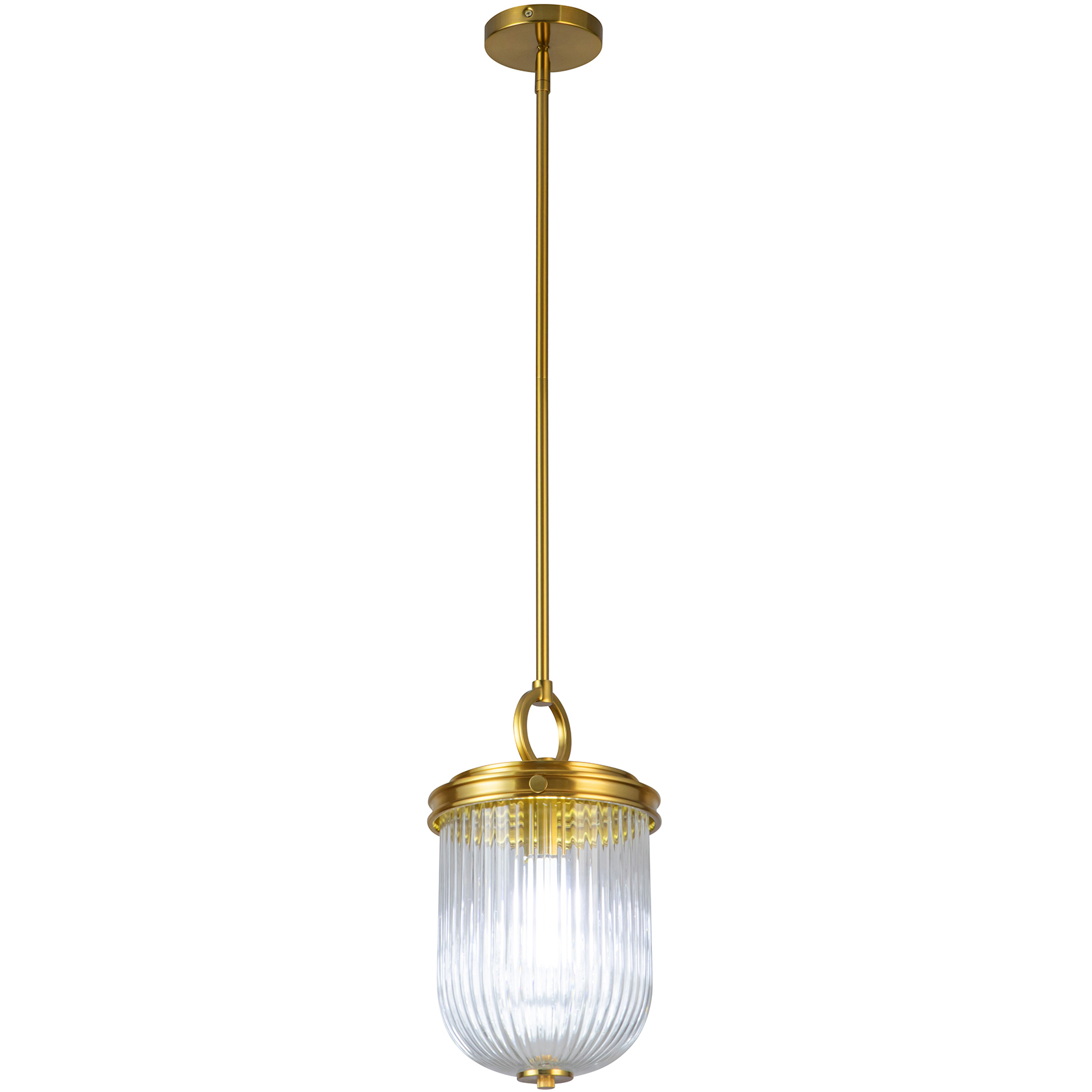 Myla 1 Light 8.6 inch Vintage Brass Pendant Ceiling Light