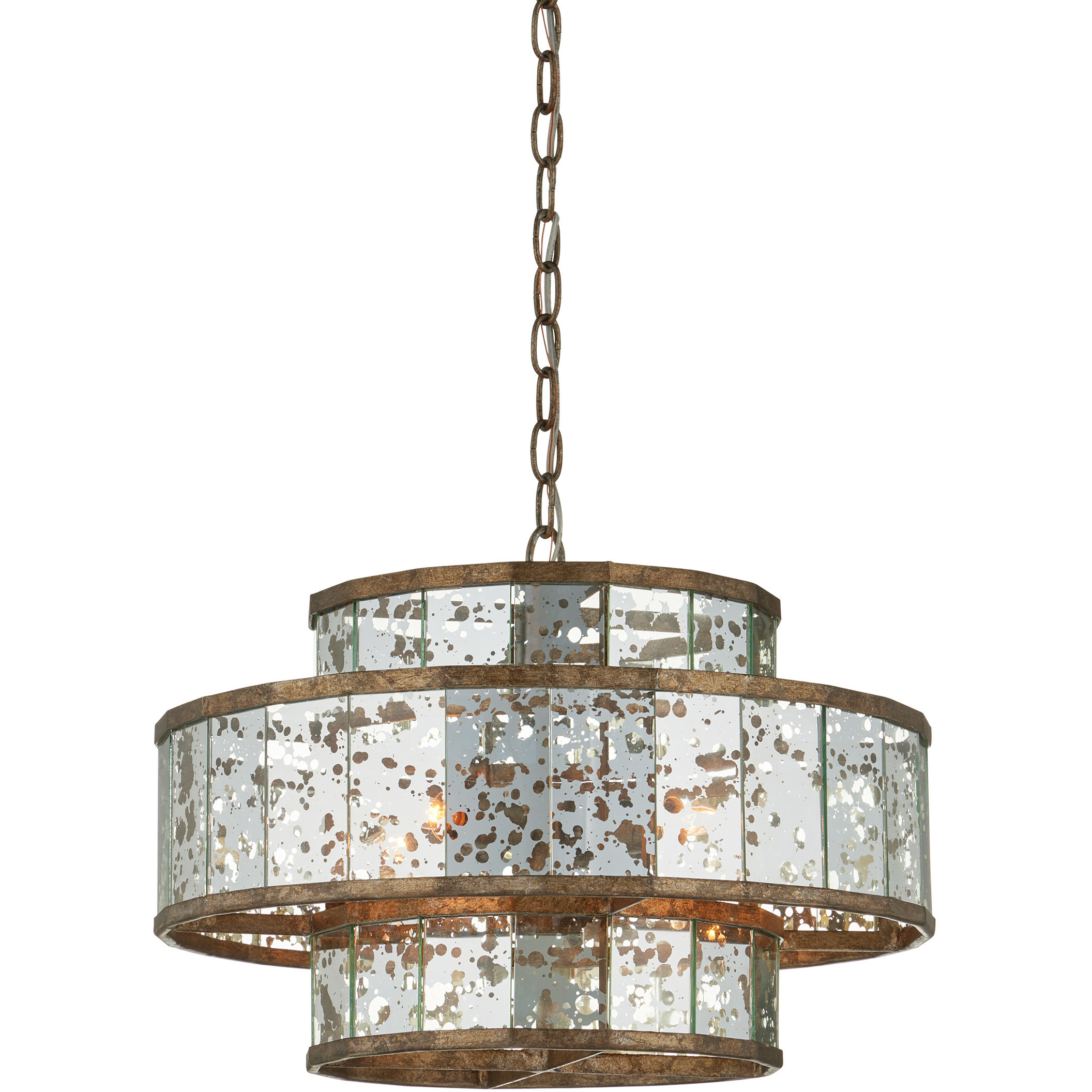 Fantine 4 Light 18 inch Pyrite Bronze Chandelier Ceiling Light
