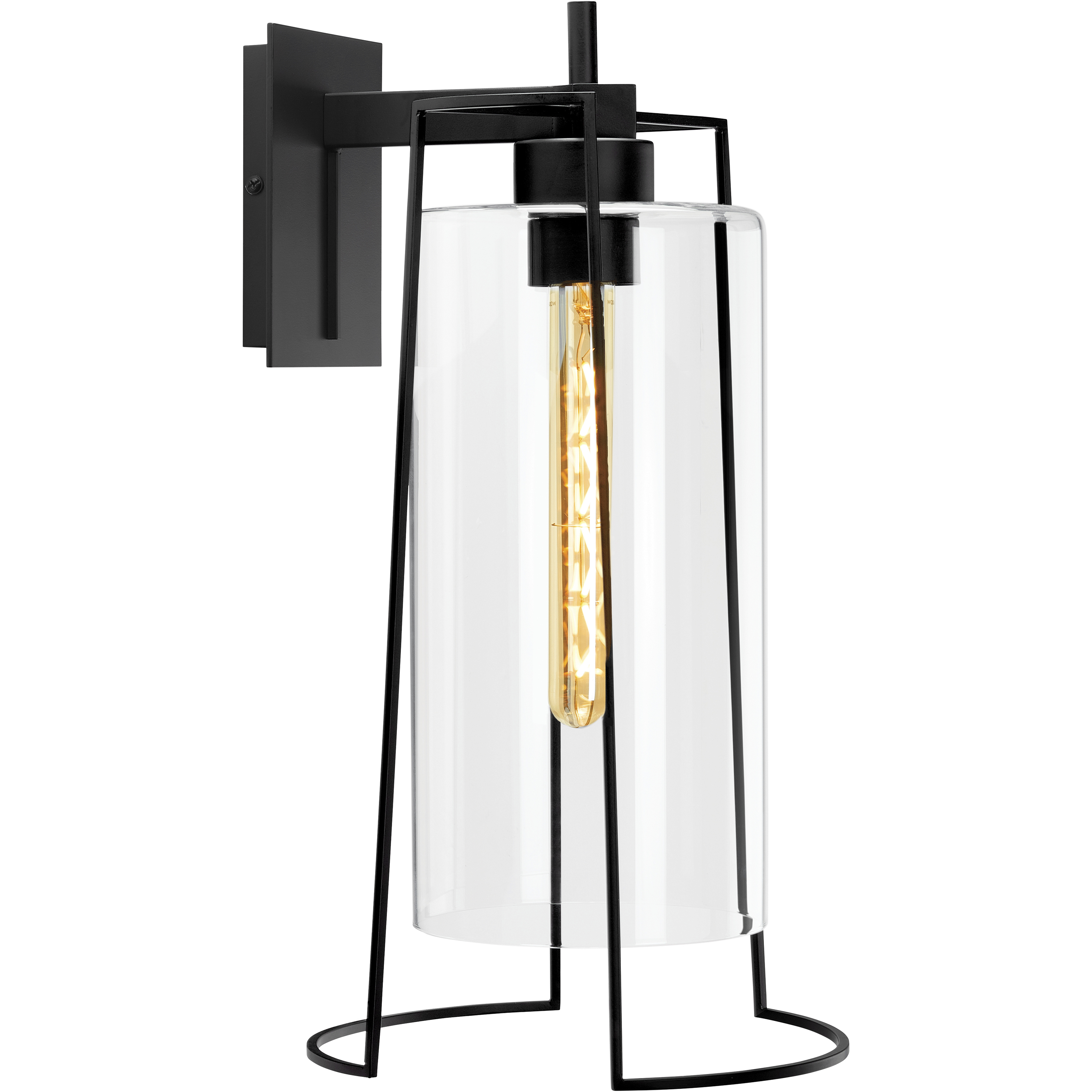 Cere 1 Light 18.5 inch Matte Black Outdoor Wall Sconce
