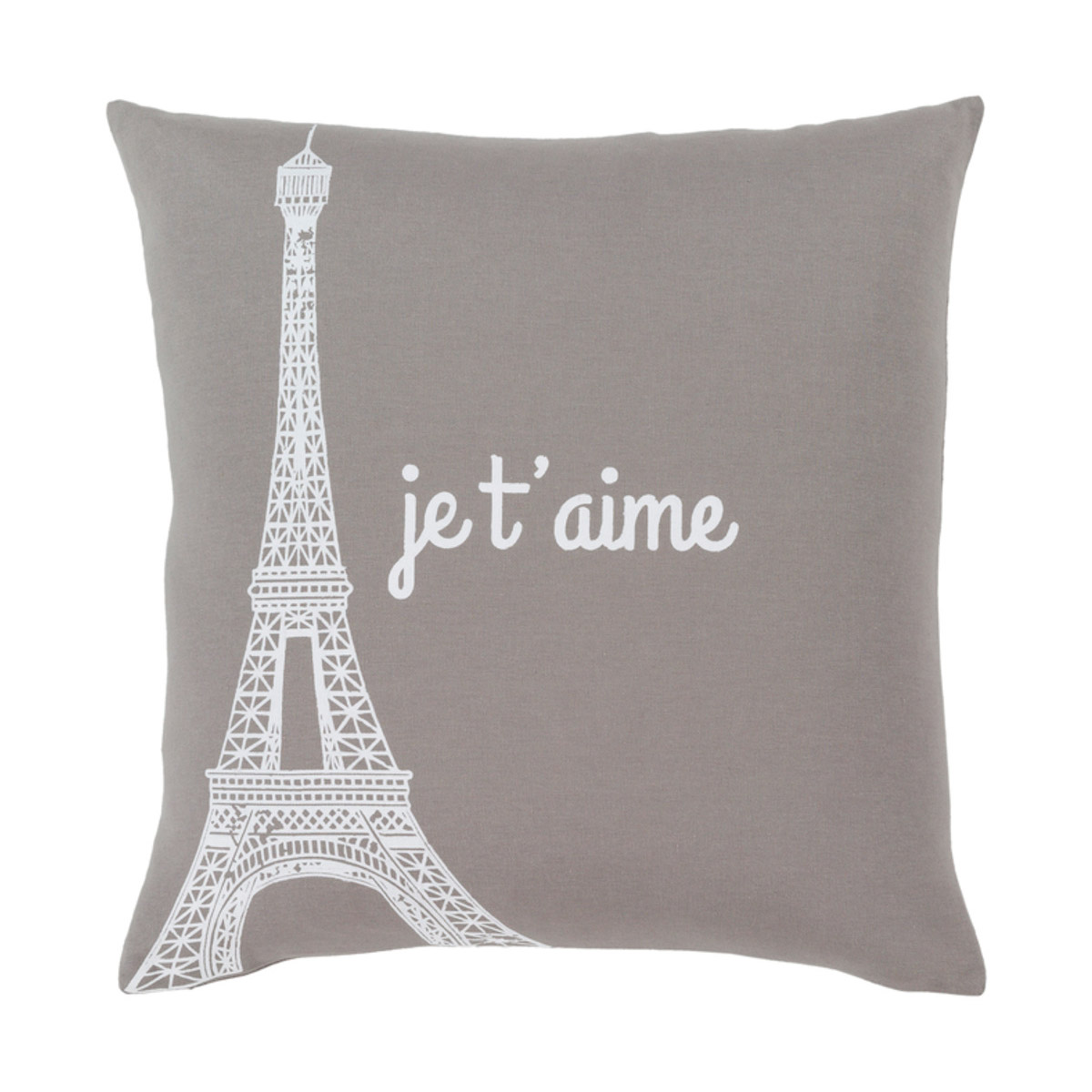 Motto 20 X 20 inch Medium Gray Pillow Kit, Square