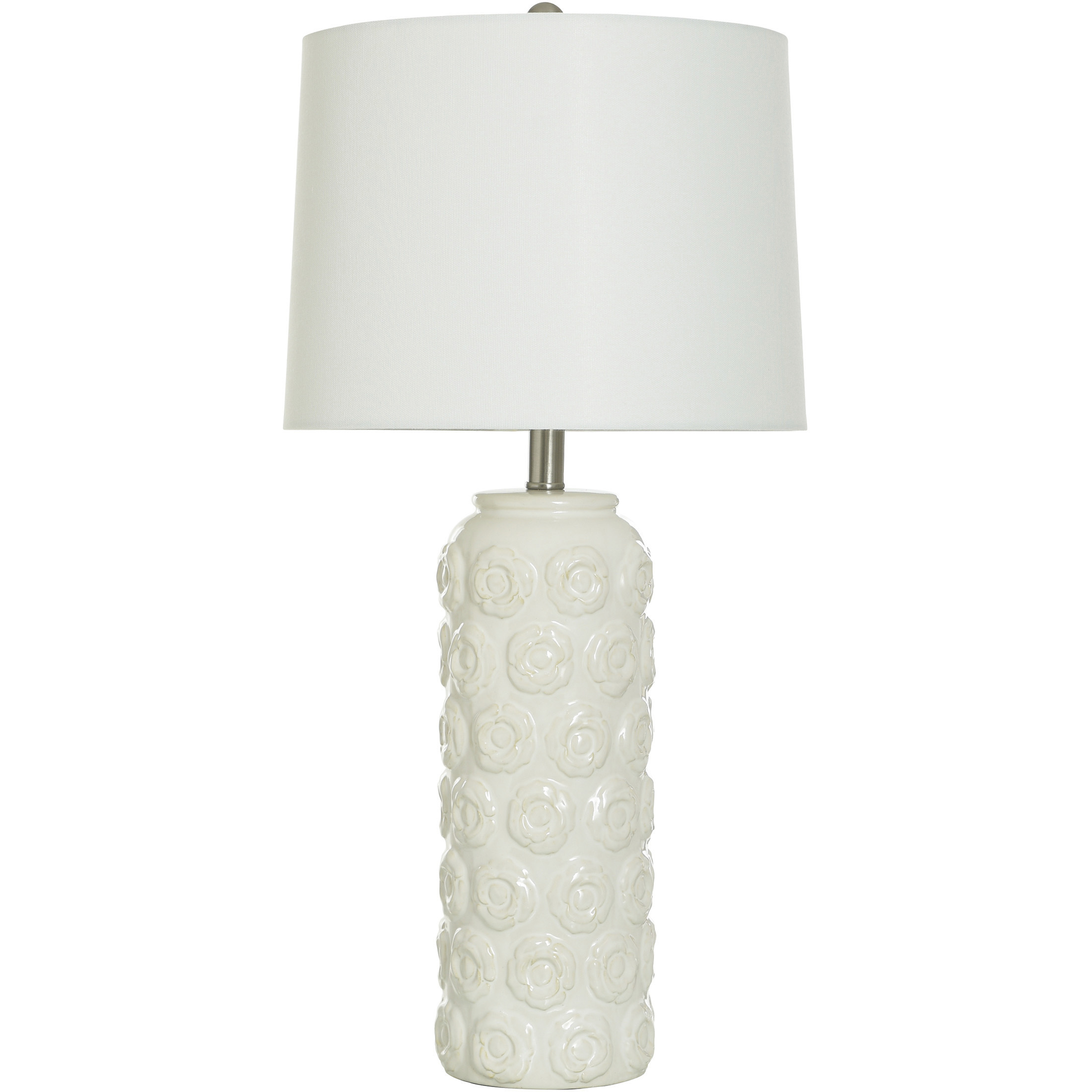 Flor 27.75 inch 100 watt Cream Table Lamp Portable Light