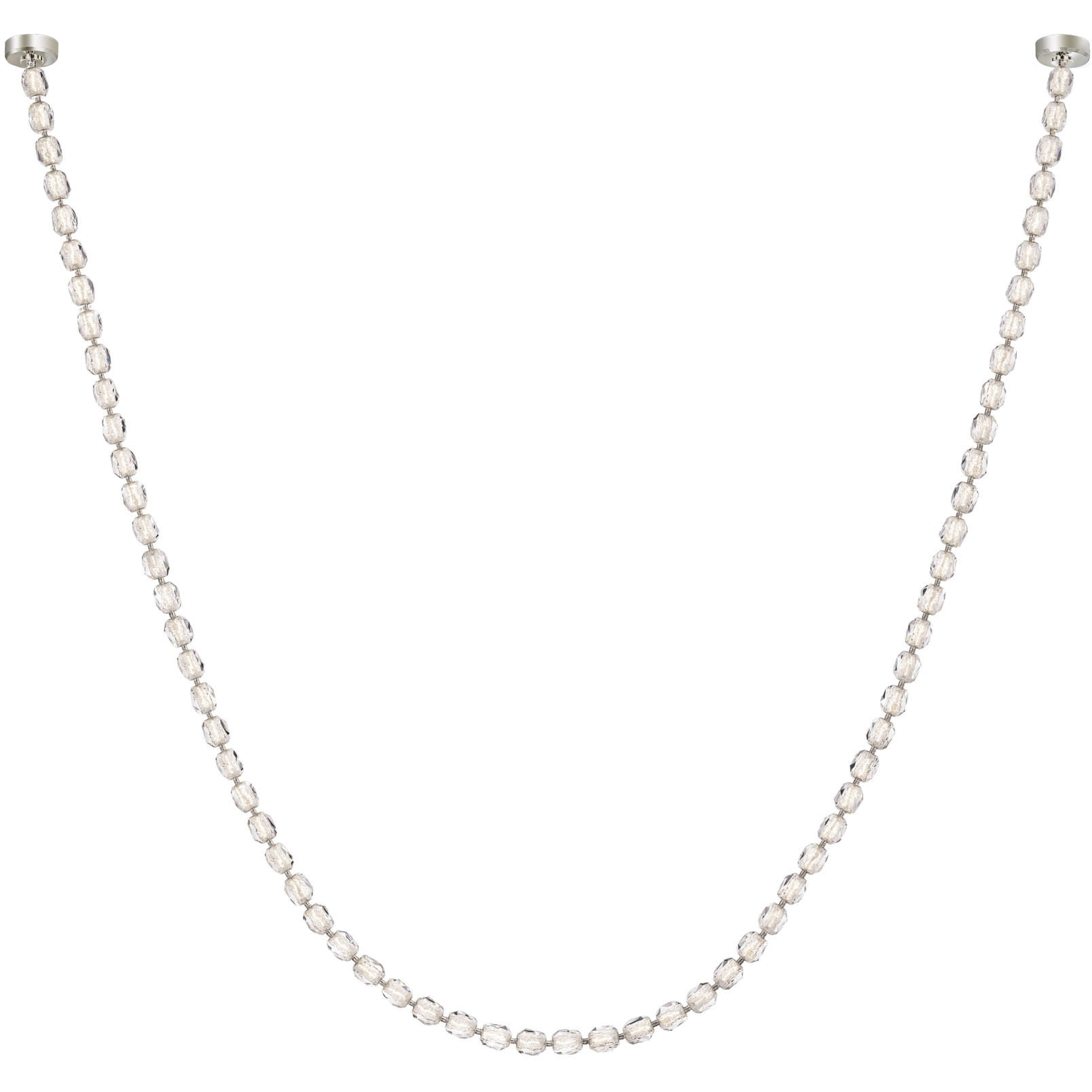Forever Seduction LED 6.5 inch Polished Nickel Modular Pendant Ceiling Light, Driver in Canopy