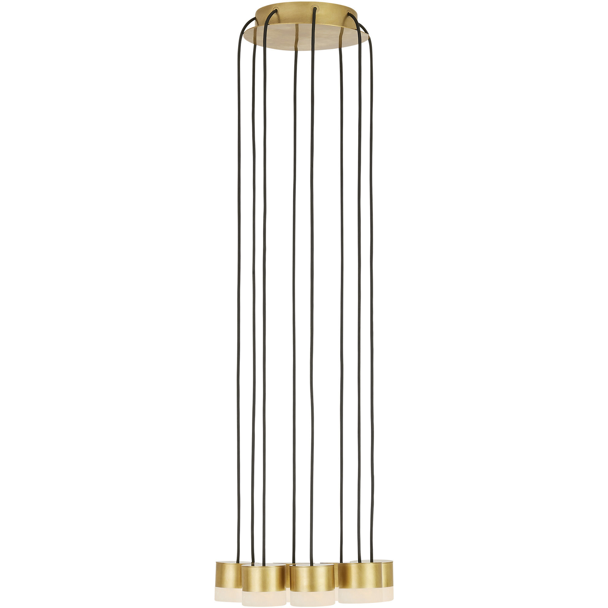 Sean Lavin Gable 8 Light 10.4 inch Hand Rubbed Antique Brass Chandelier Ceiling Light