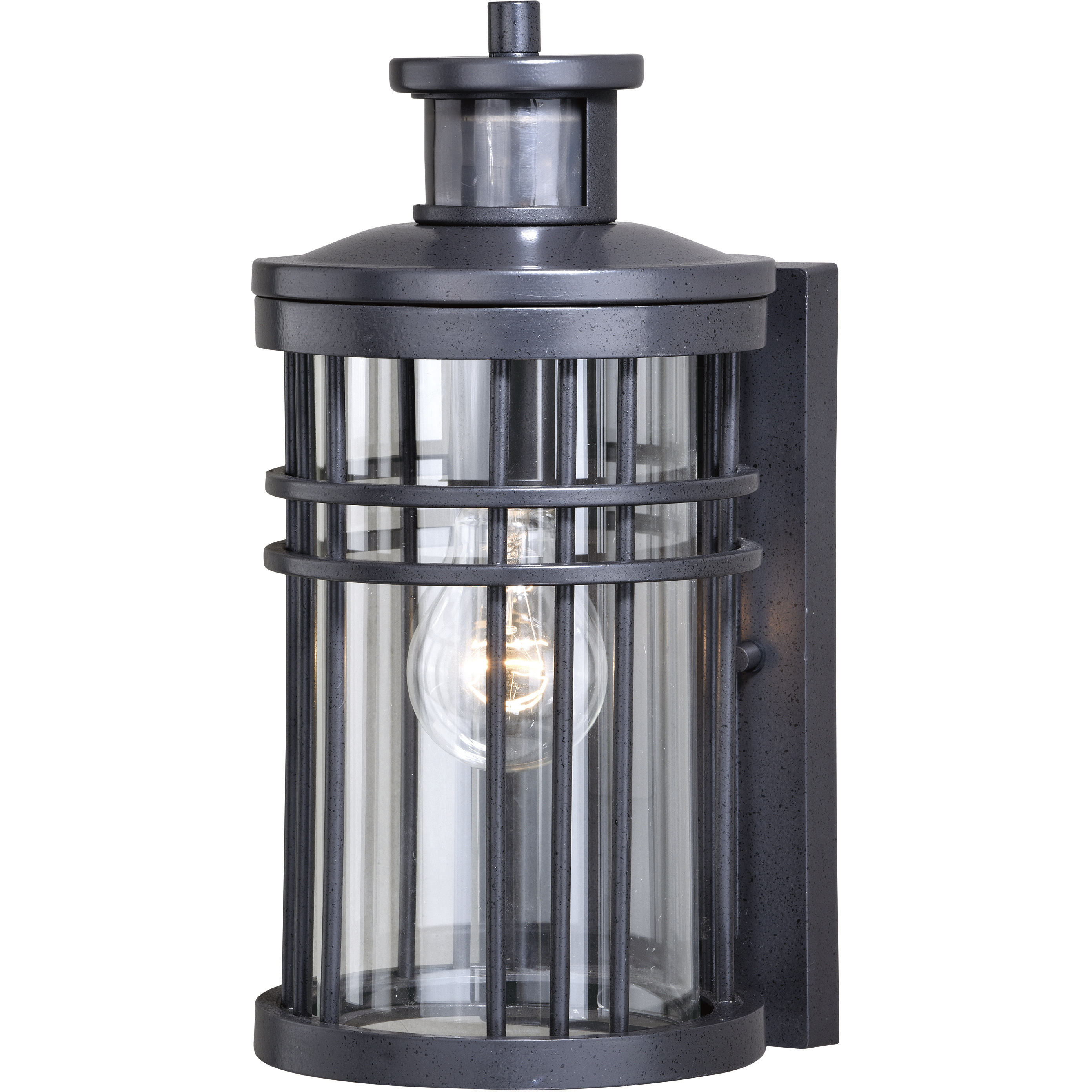 Wrightwood Vintage Black Outdoor Motion Sensor