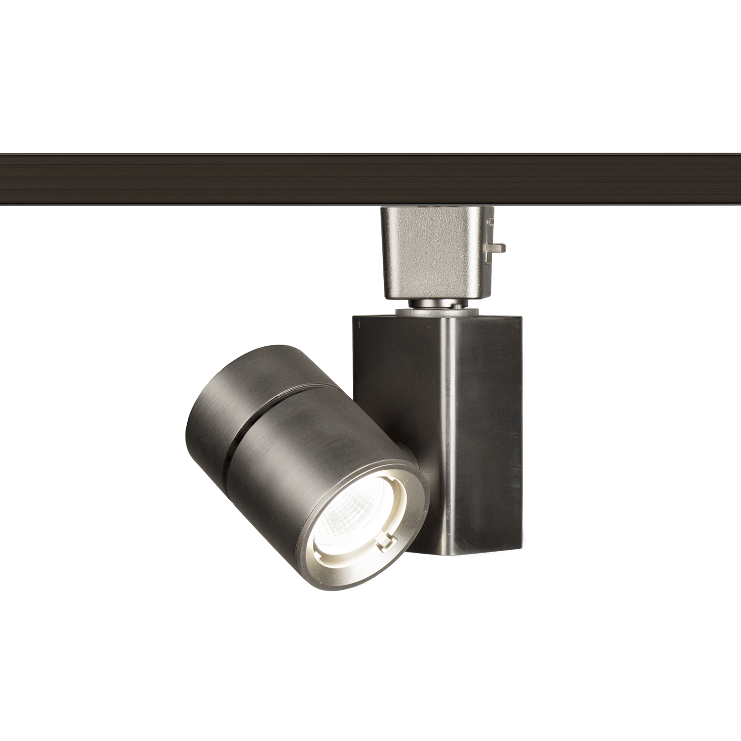 Exterminator II 1 Light 120 Brushed Nickel L Track Fixture Ceiling Light in 4000K