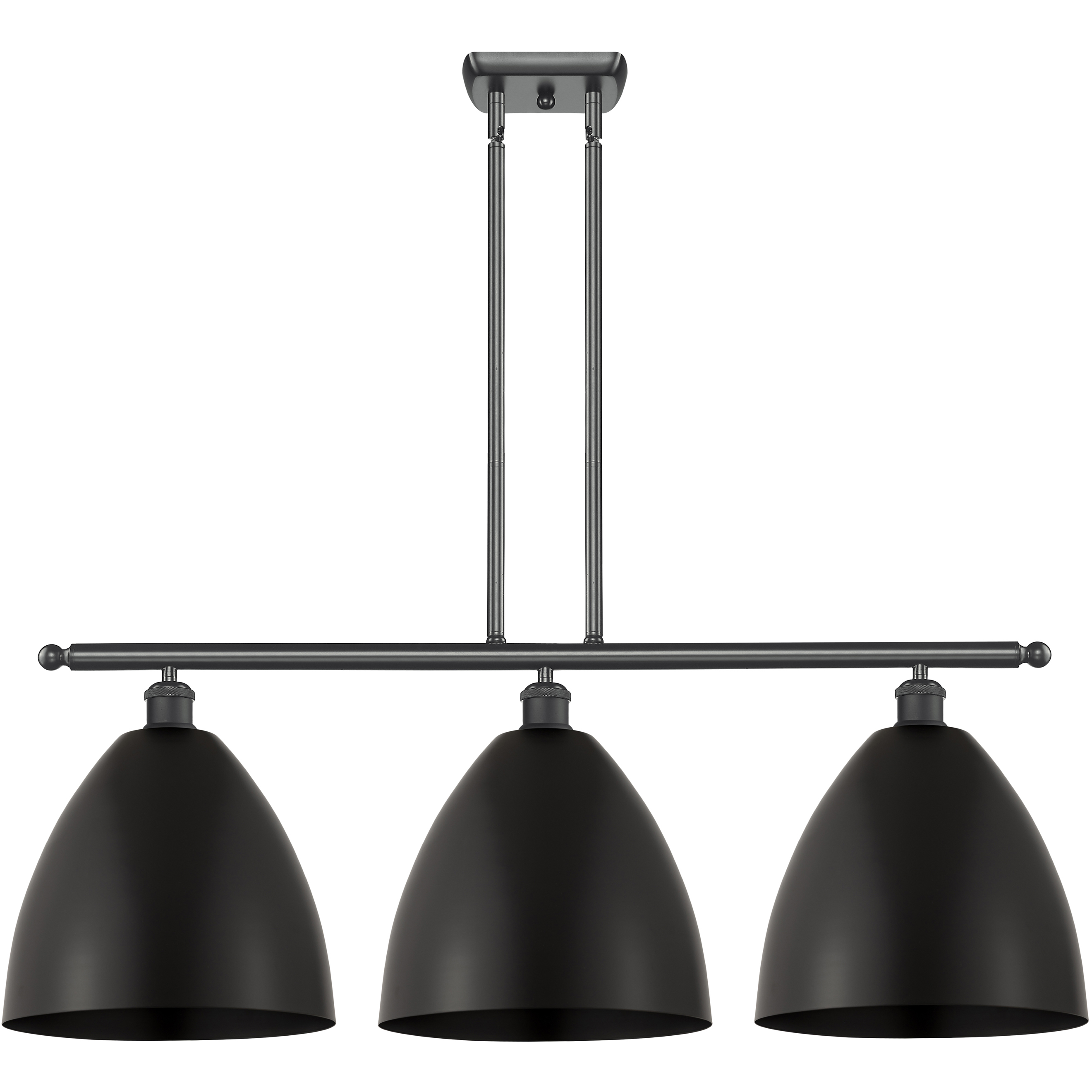 Ballston Dome LED 38.5 inch Matte Black Island Light Ceiling Light