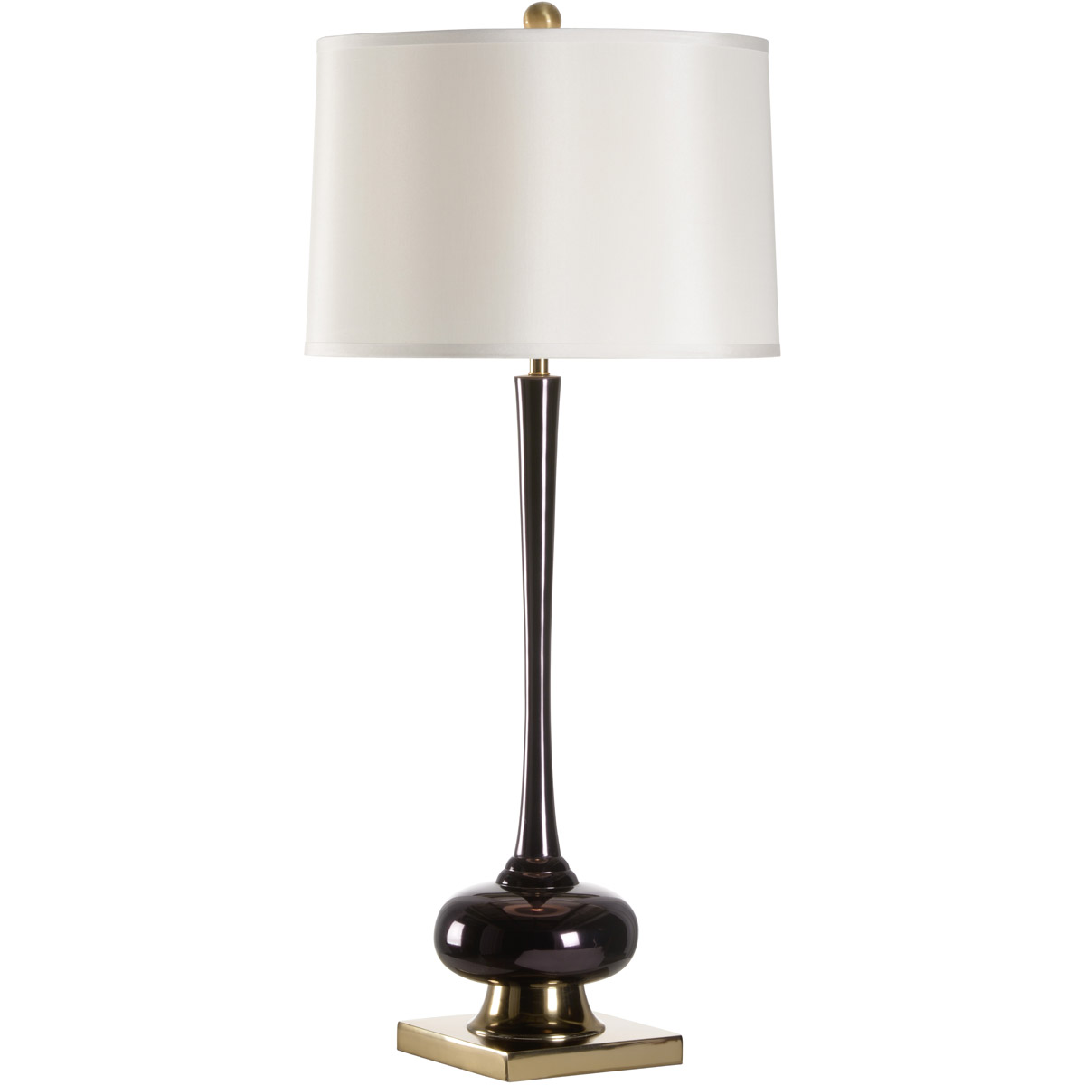 Wildwood 100.00 watt Black/Brass Plated Table Lamp Portable Light