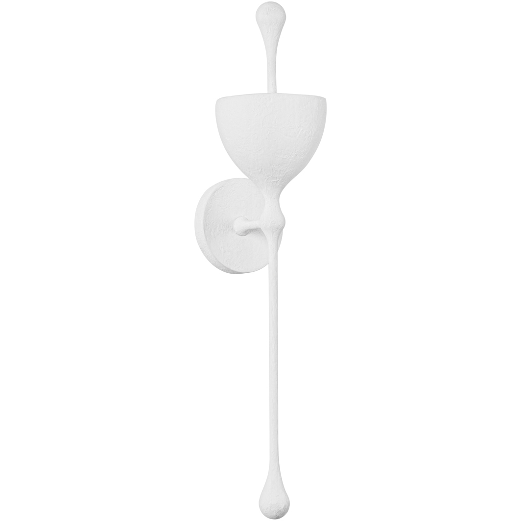 Antalya LED 5 inch Gesso White Wall Sconce Wall Light
