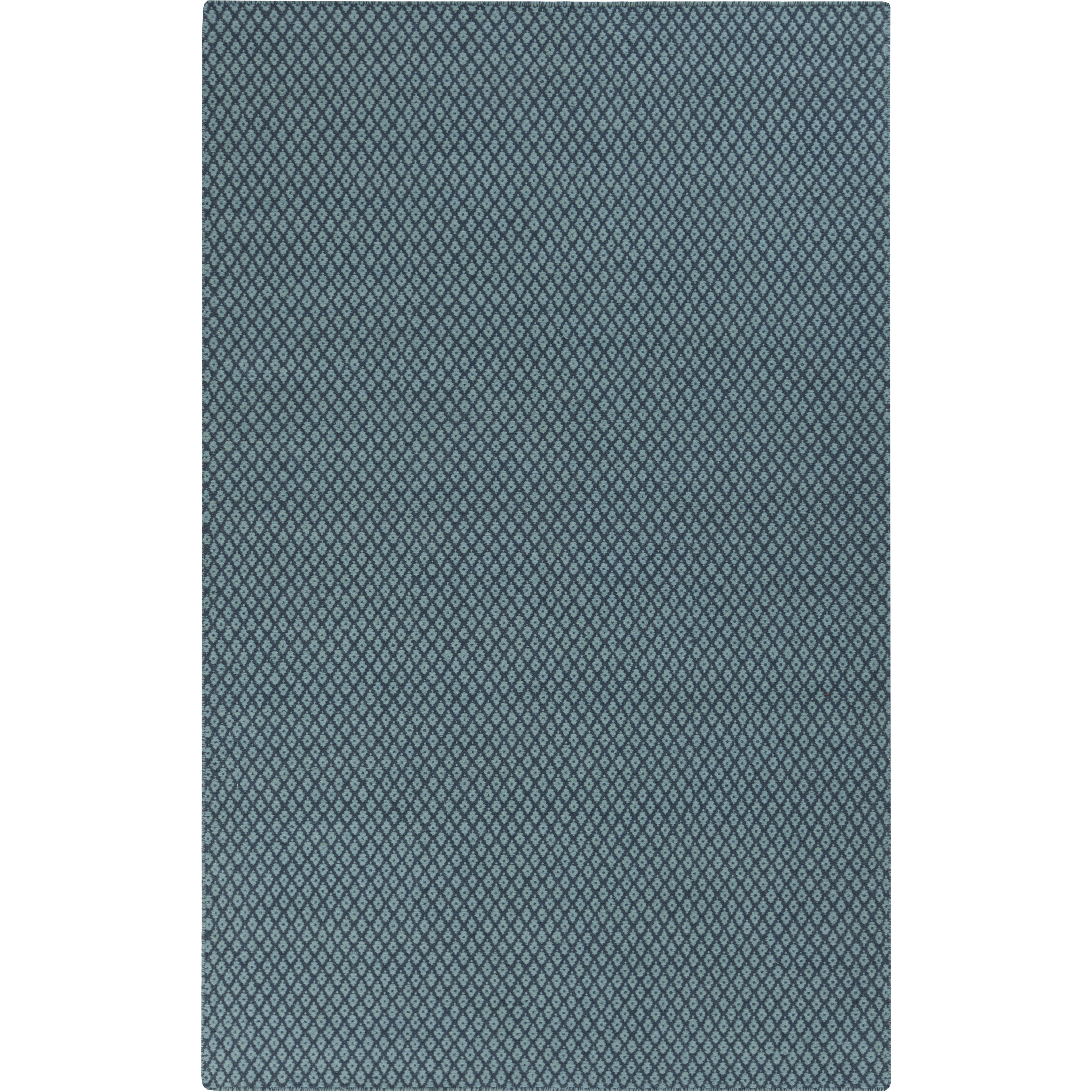 Ravena 36 X 24 inch Bright Blue, Aqua Rug