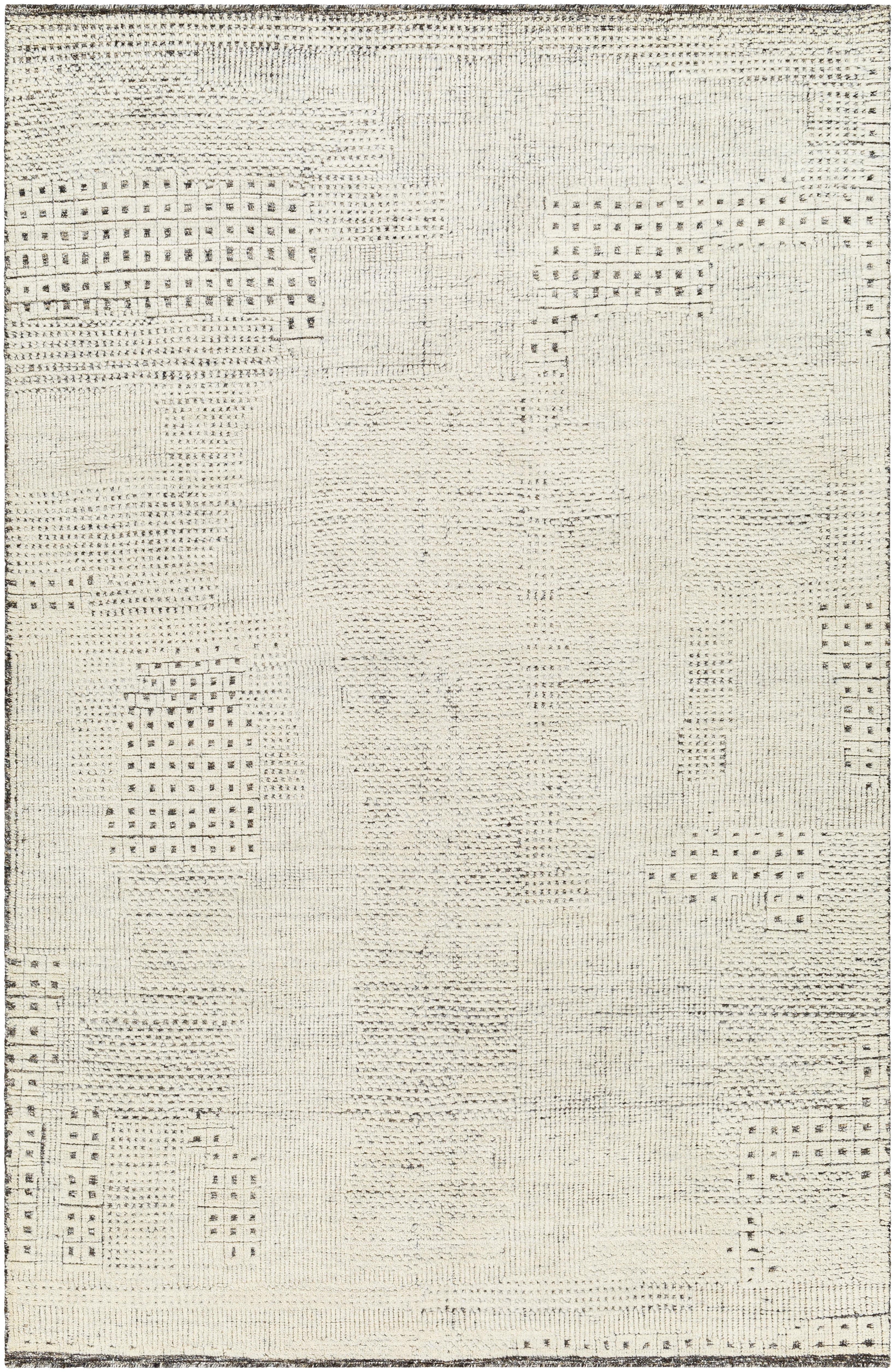 Tunus 108 X 72 inch Beige Rug, Rectangle
