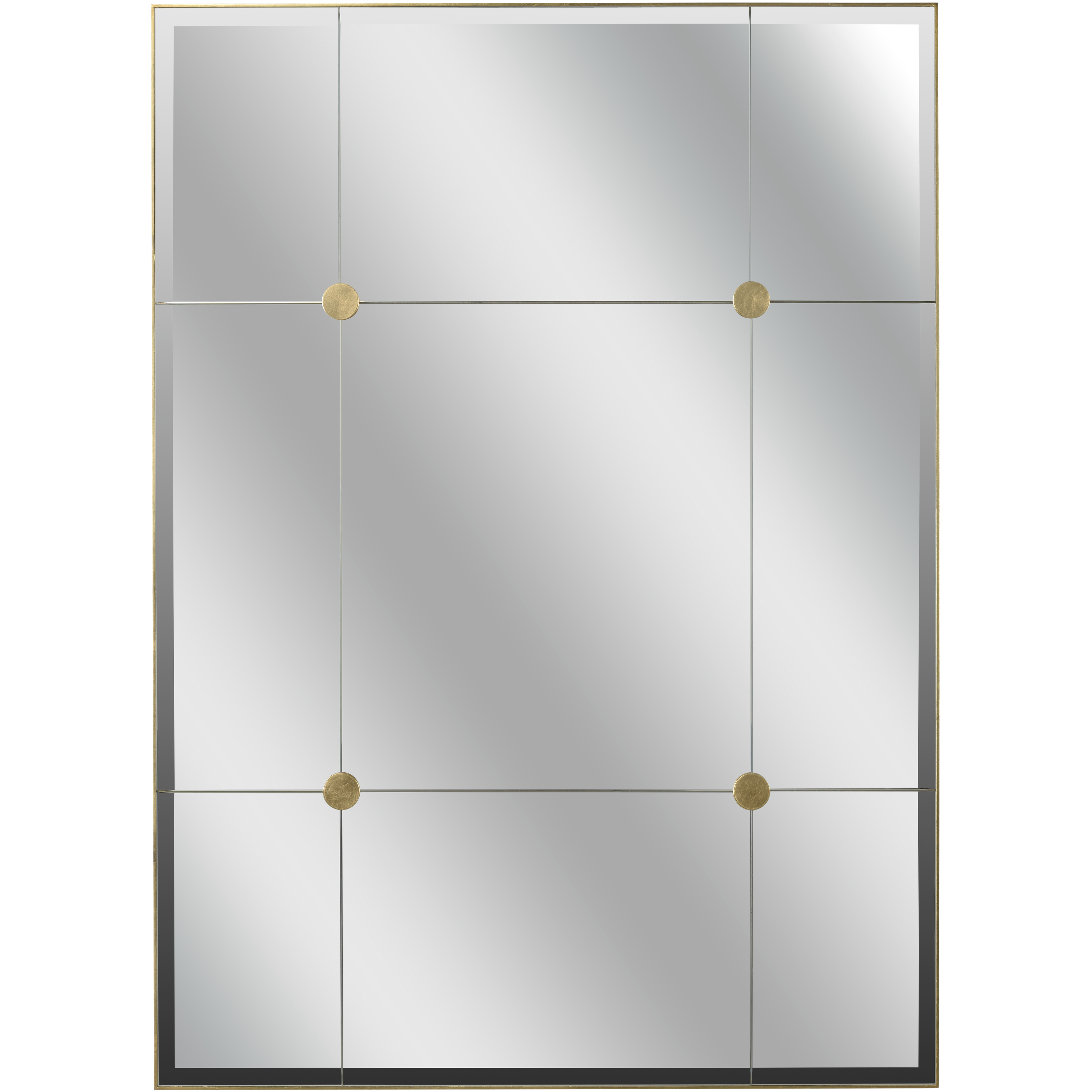 Loire 58 X 42 inch Gold Mirror, Large