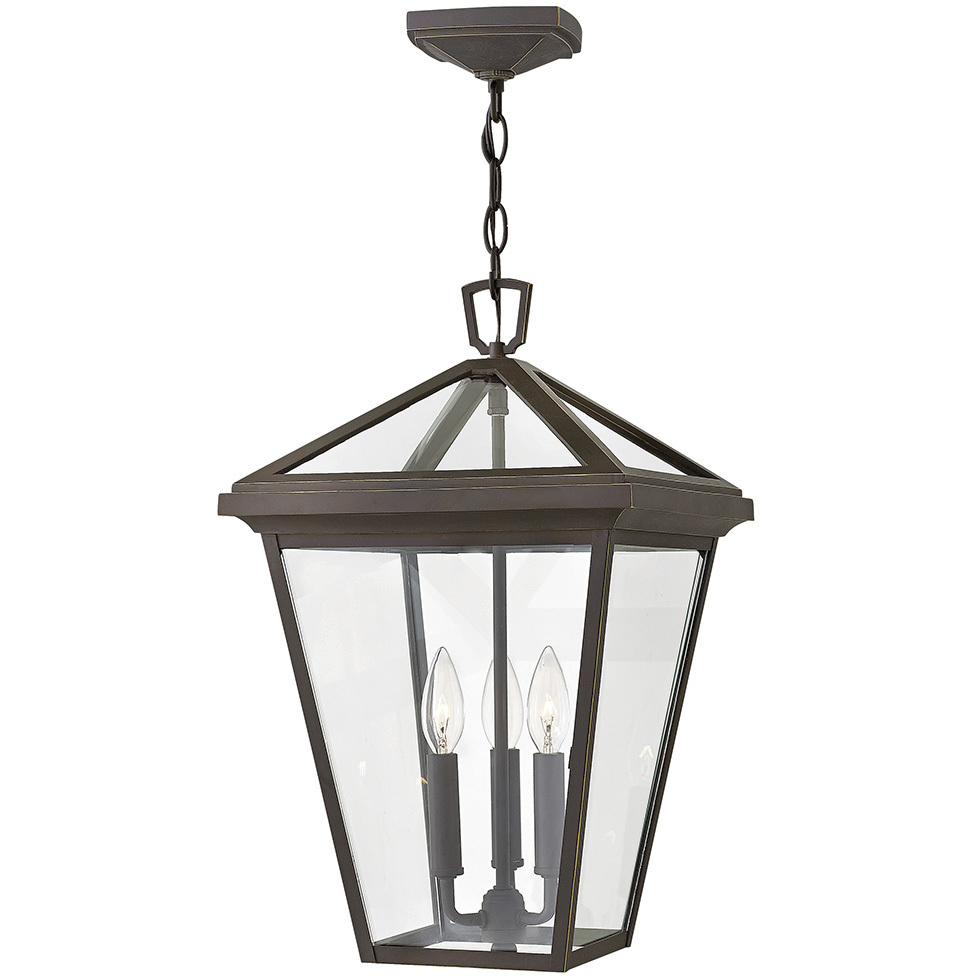 Estate Series Alford Place LED 12 inch Oil Rubbed Bronze Outdoor Hanging Lantern