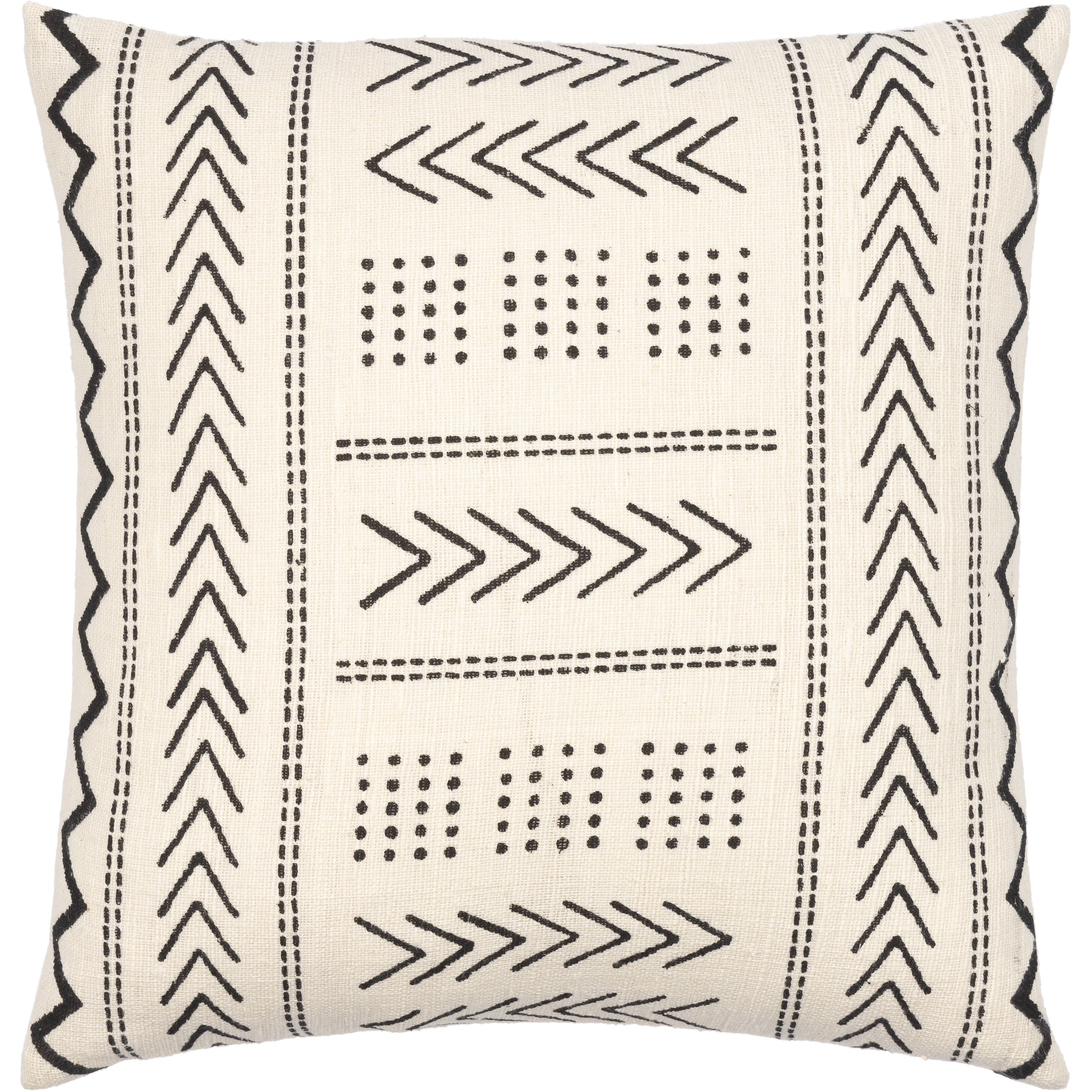 Malian 20 inch Cream Pillow Kit in 20 x 20, Square