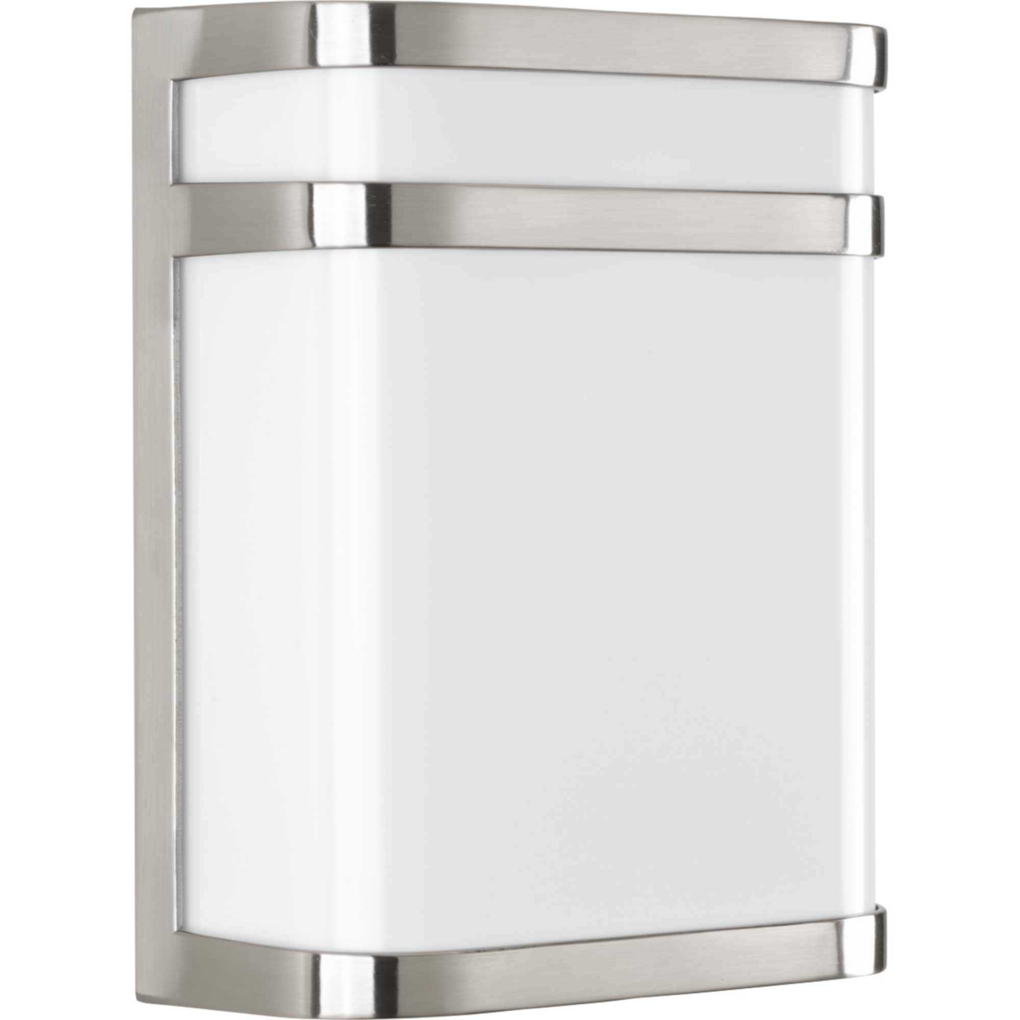 Valera LED LED 11 inch Brushed Nickel Outdoor Wall Lantern, Progress LED
