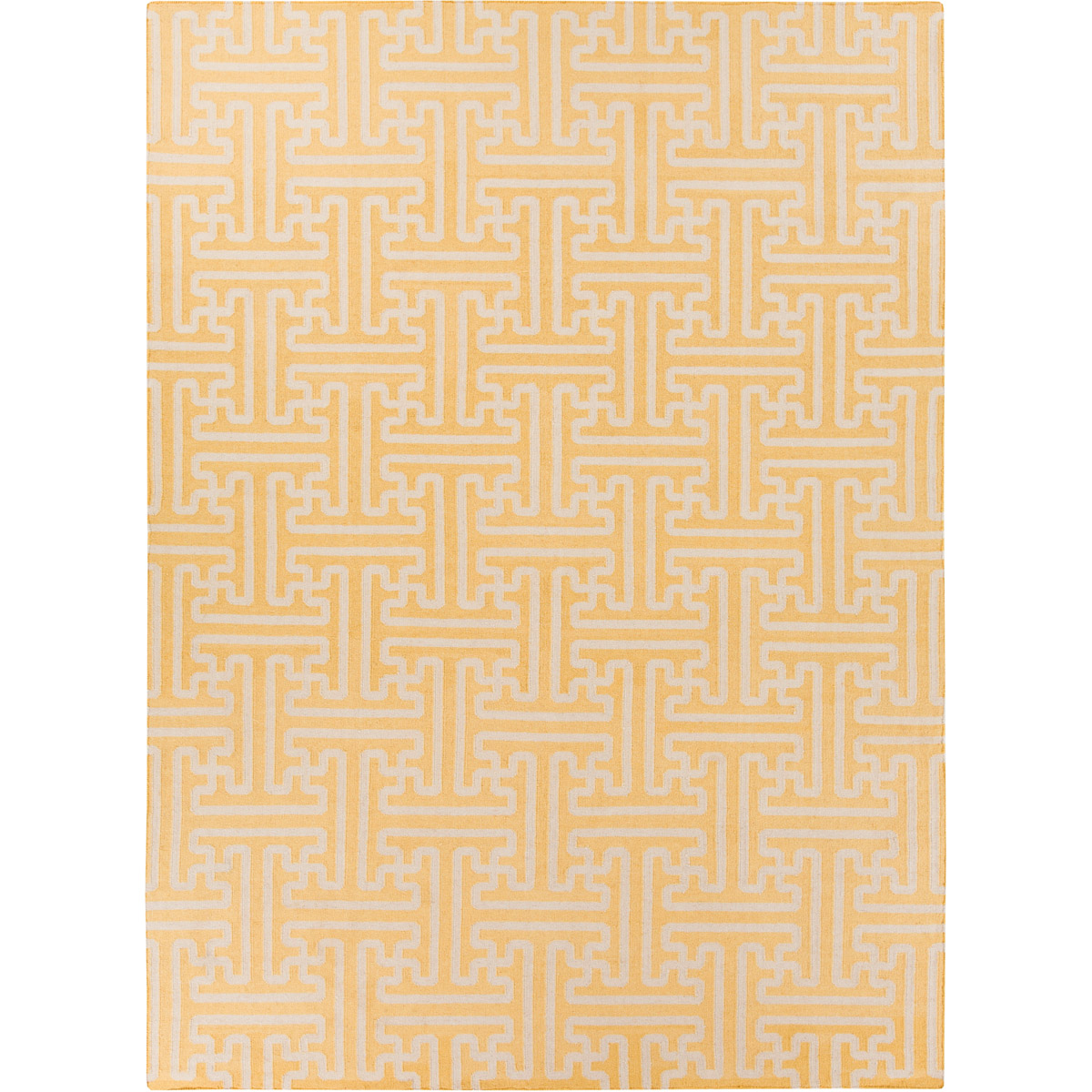 Archive 132 X 96 inch Mustard, Khaki Rug