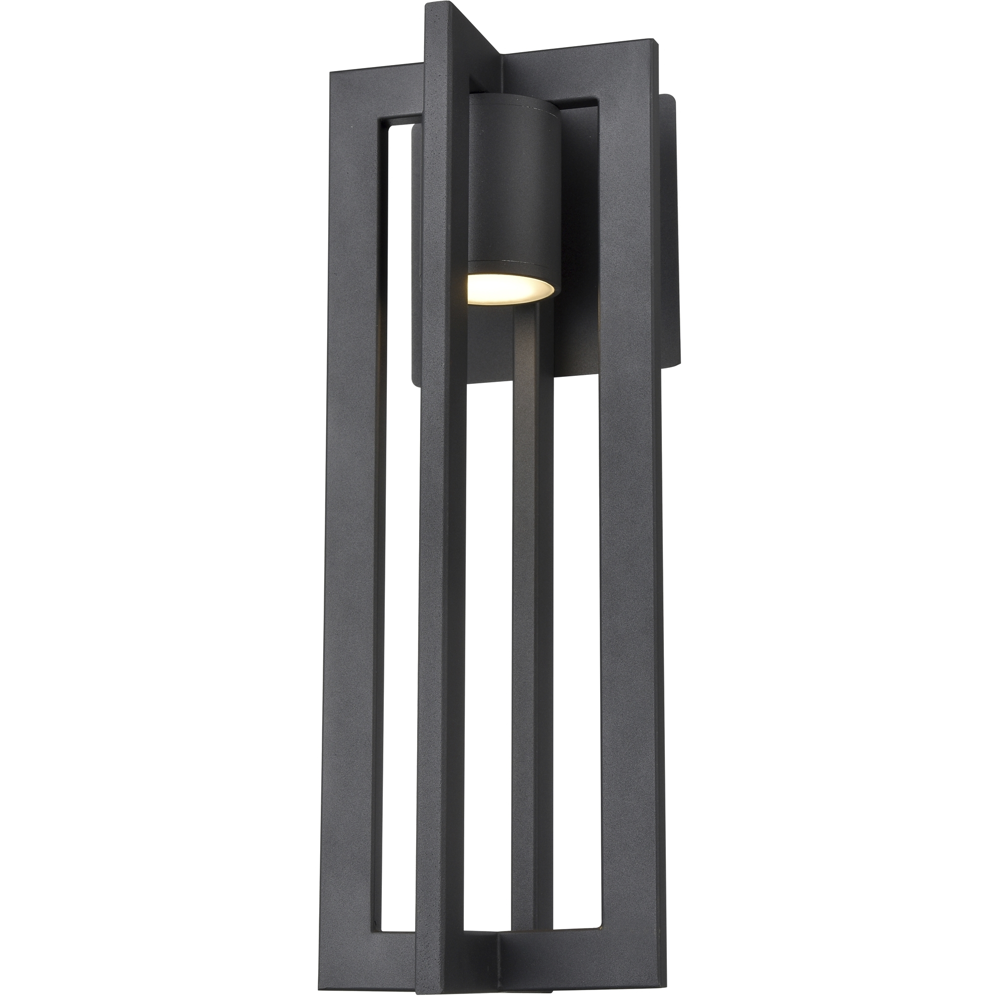 Astrid 1 Light 17 inch Black Outdoor Sconce